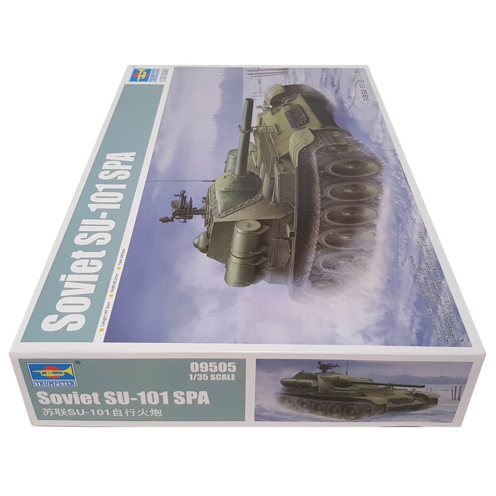 1:35 Soviet SU-101 SPA - TRUMPETER