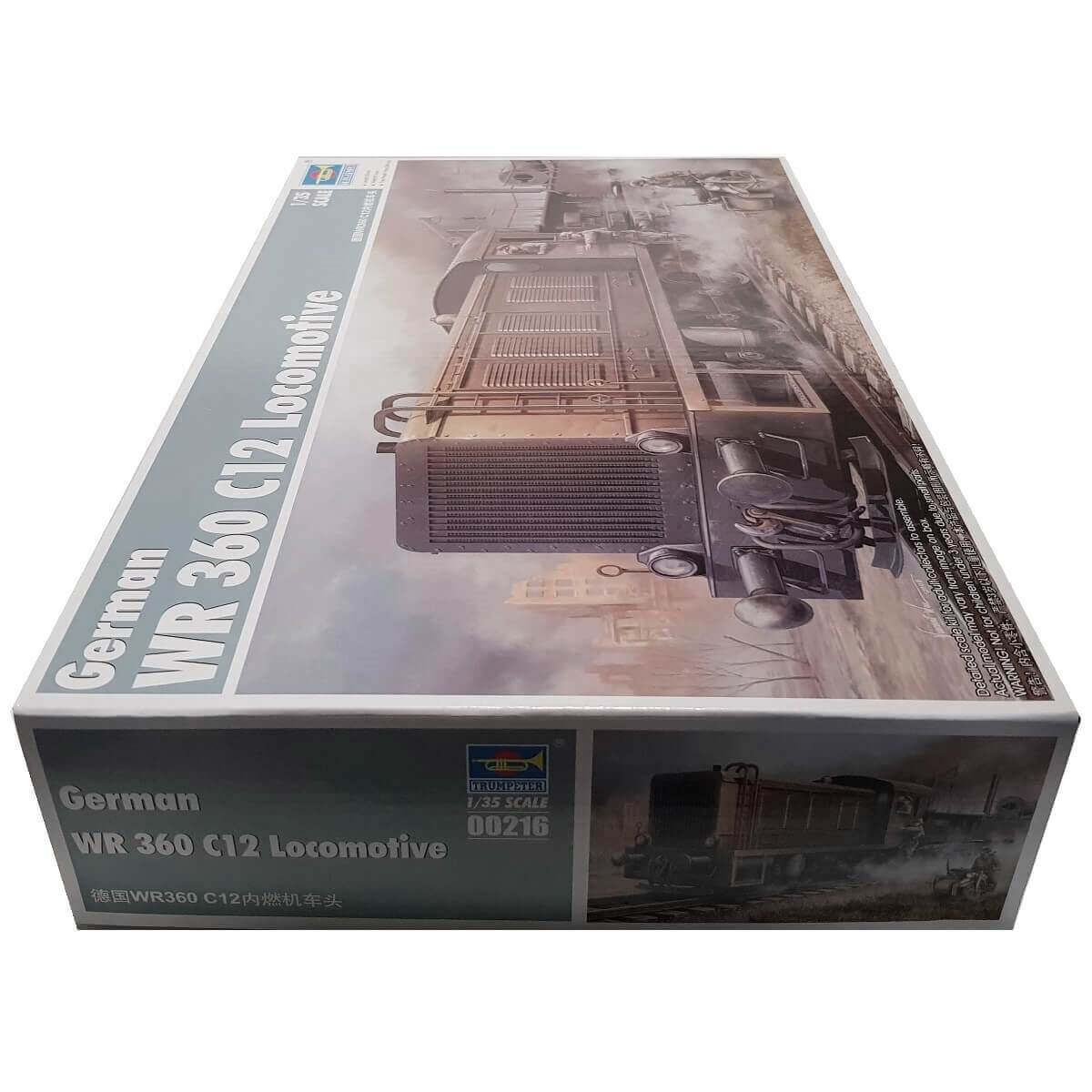 1:35 German WR 360 C12 Locomotive - TRUMPETER