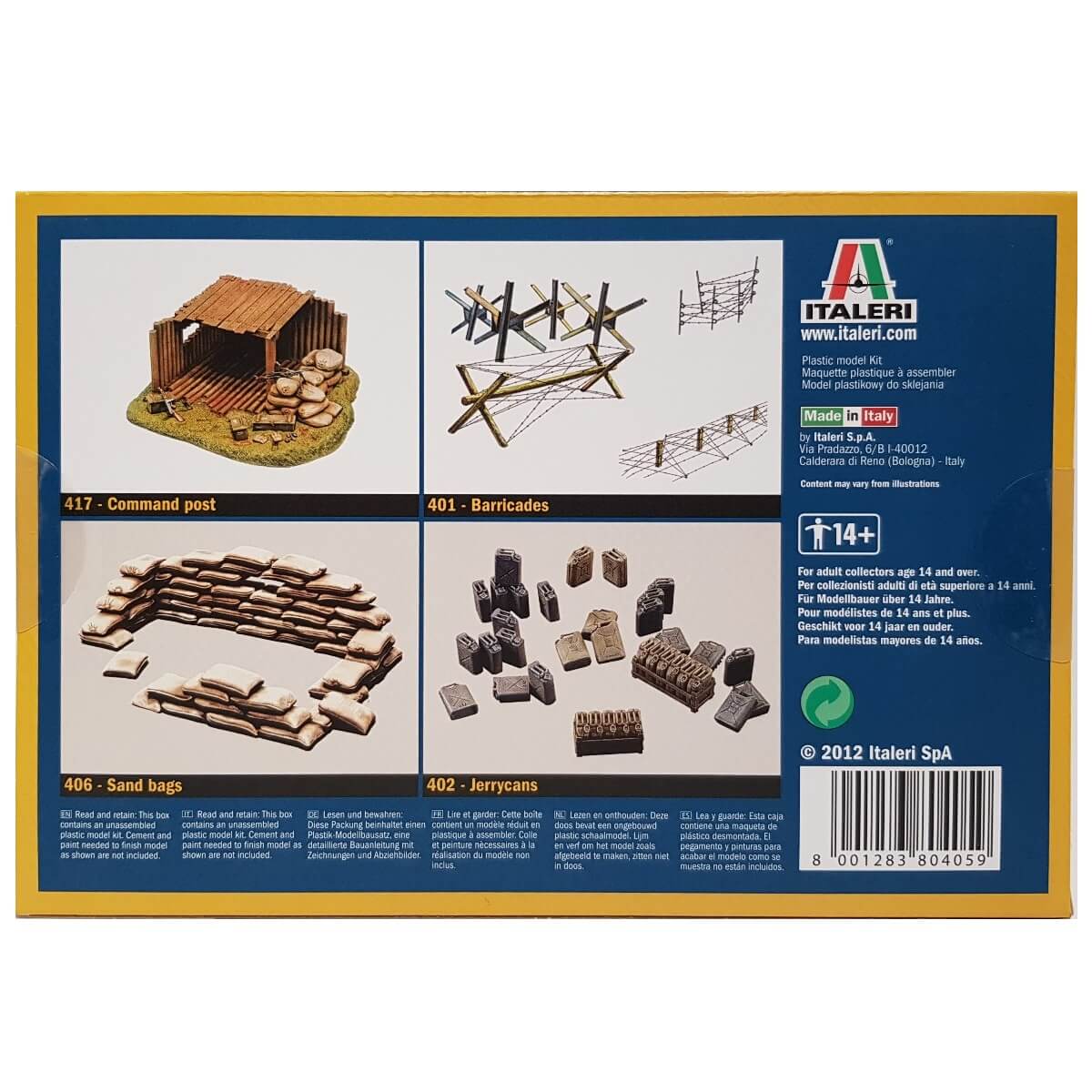 1:35 Brick Walls - ITALERI