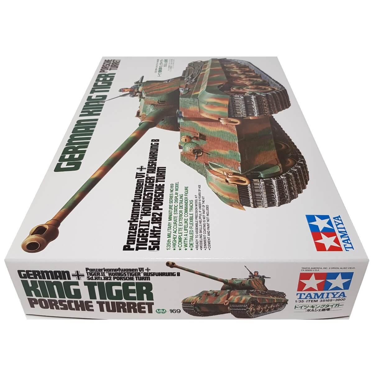 1:35 German King Tiger Porsche Turret - TAMIYA