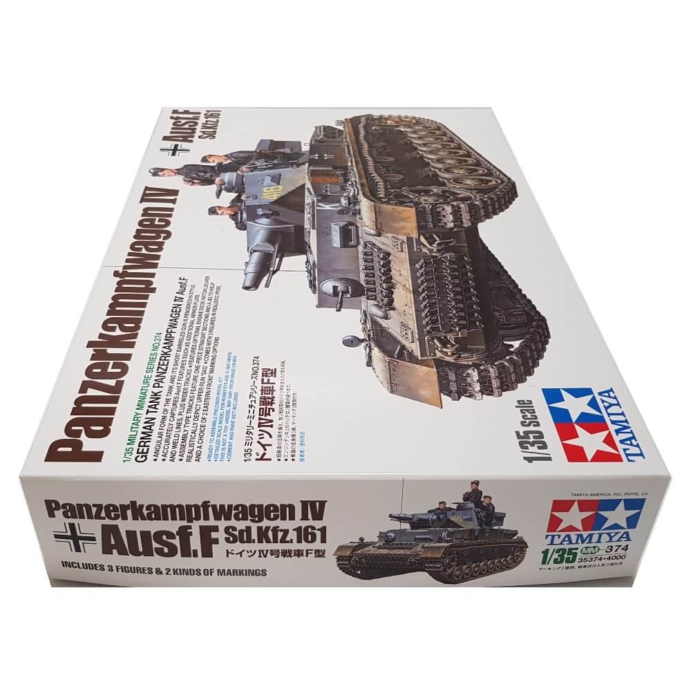 1:35 German Tank Panzerkampfwagen IV Ausf. F Sd.Kfz. 161 - TAMIYA