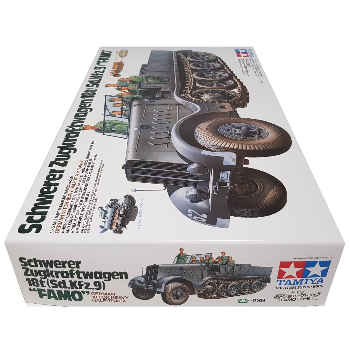 1:35 German 18 Ton Heavy Half-Truck FAMO Sd.Kfz. 9 - TAMIYA