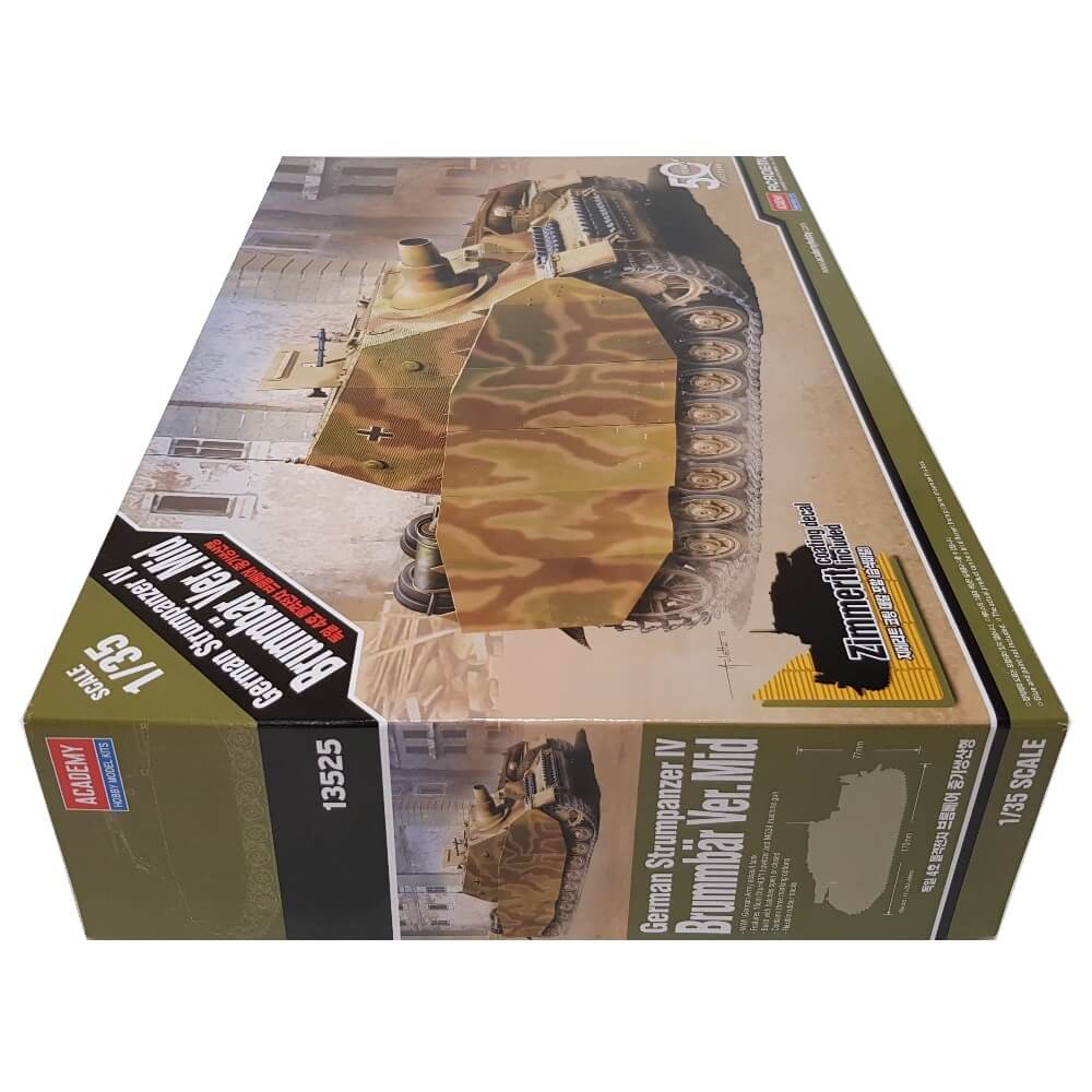 1:35 German Sturmpanzer IV Brummbar - Mid Version - ACADEMY