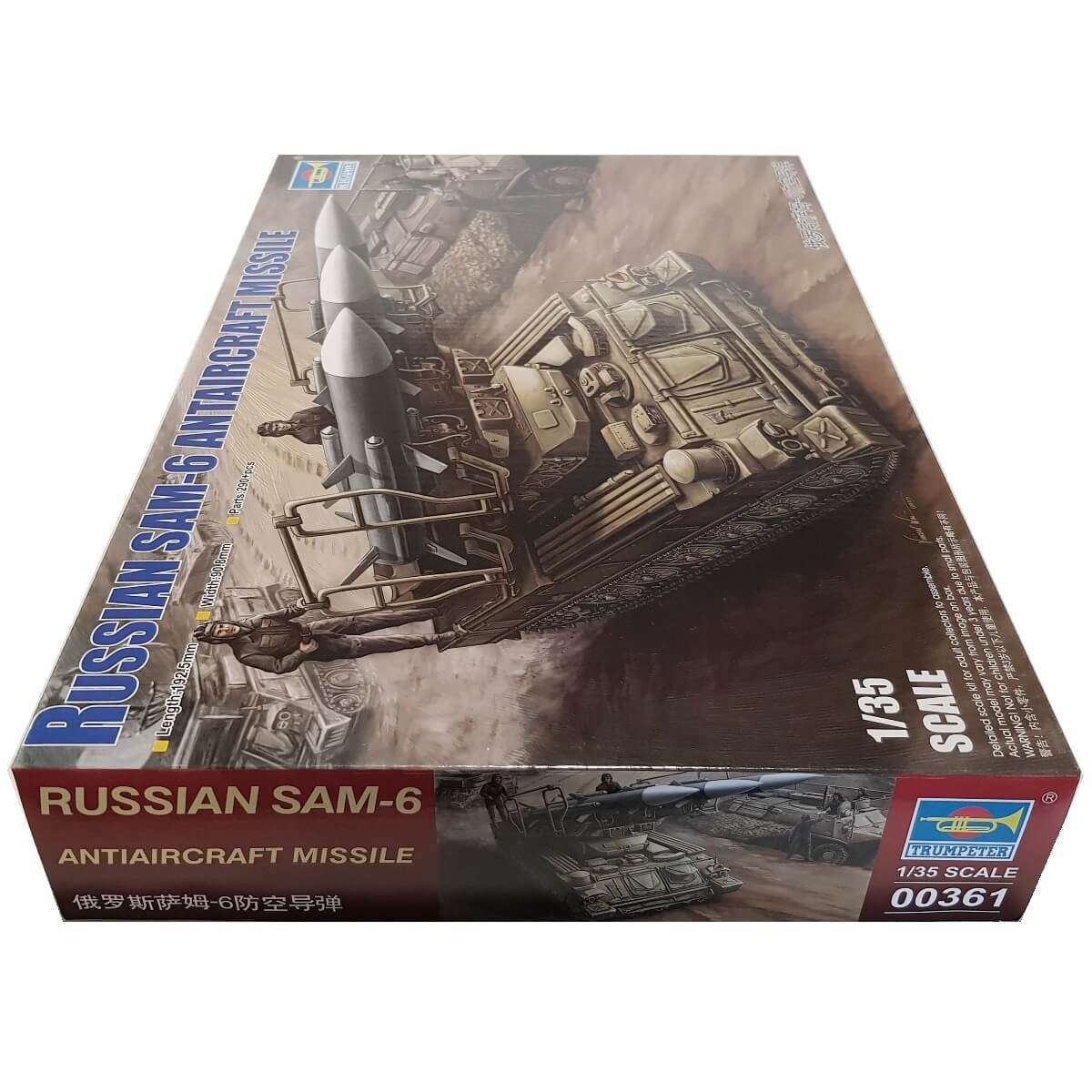 1:35 Russia SAM-6 Antiaircraft Missile - TRUMPETER