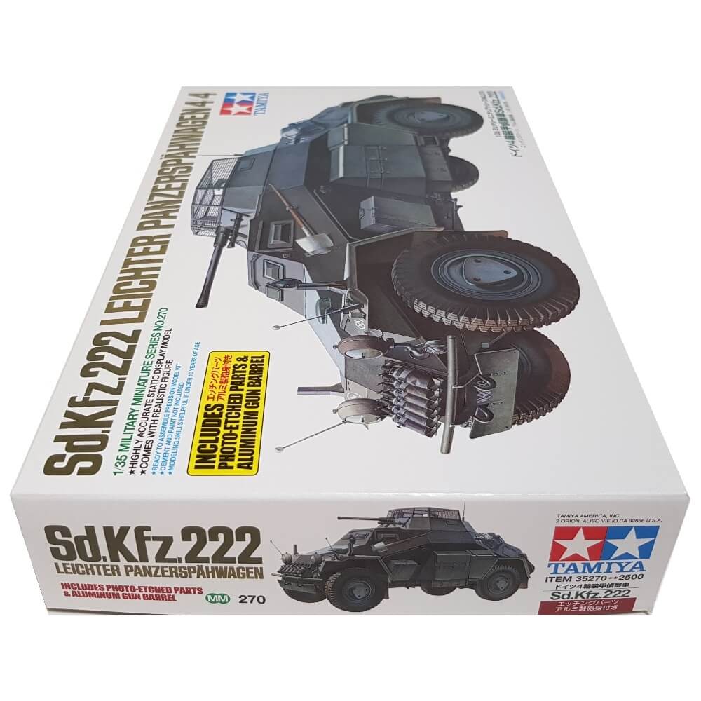 1:35 Sd.Kfz. 222 Leichter Panzerspahwagen 4x4 - TAMIYA