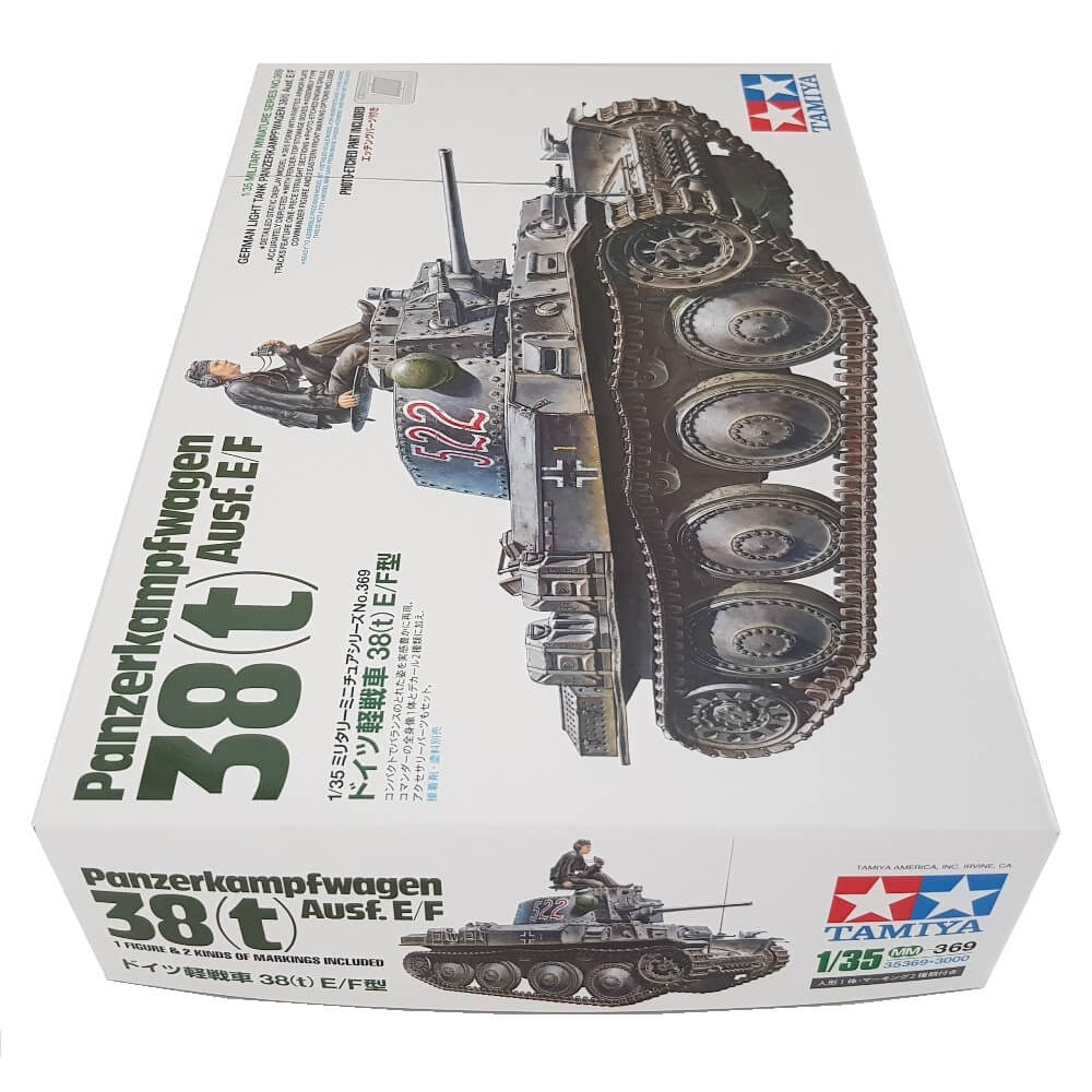 1:35 German Light Tank Panzerkampfwagen 38(t) Ausf. E/F - TAMIYA
