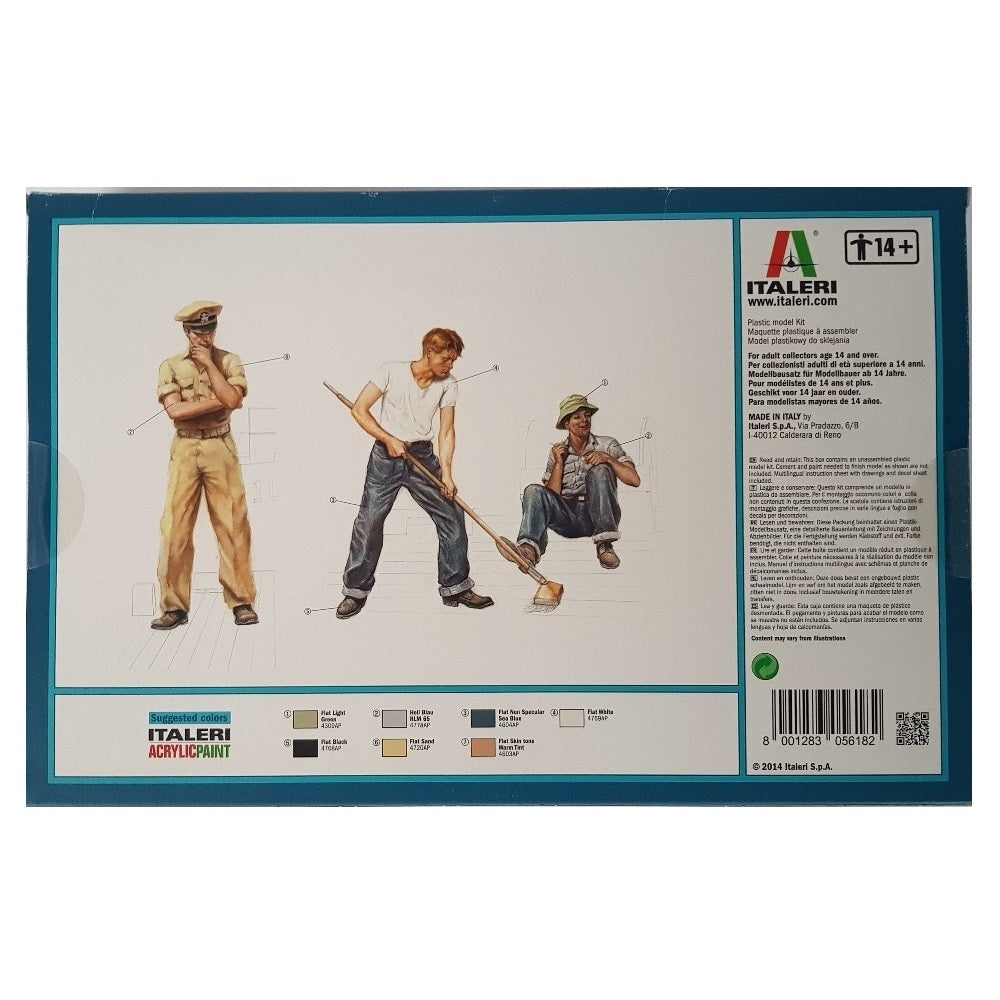 1:35 US Navy PT-109 Boat Crew - ITALERI
