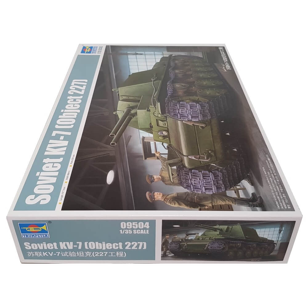 1:35 Soviet KV-7 Object 227 - TRUMPETER