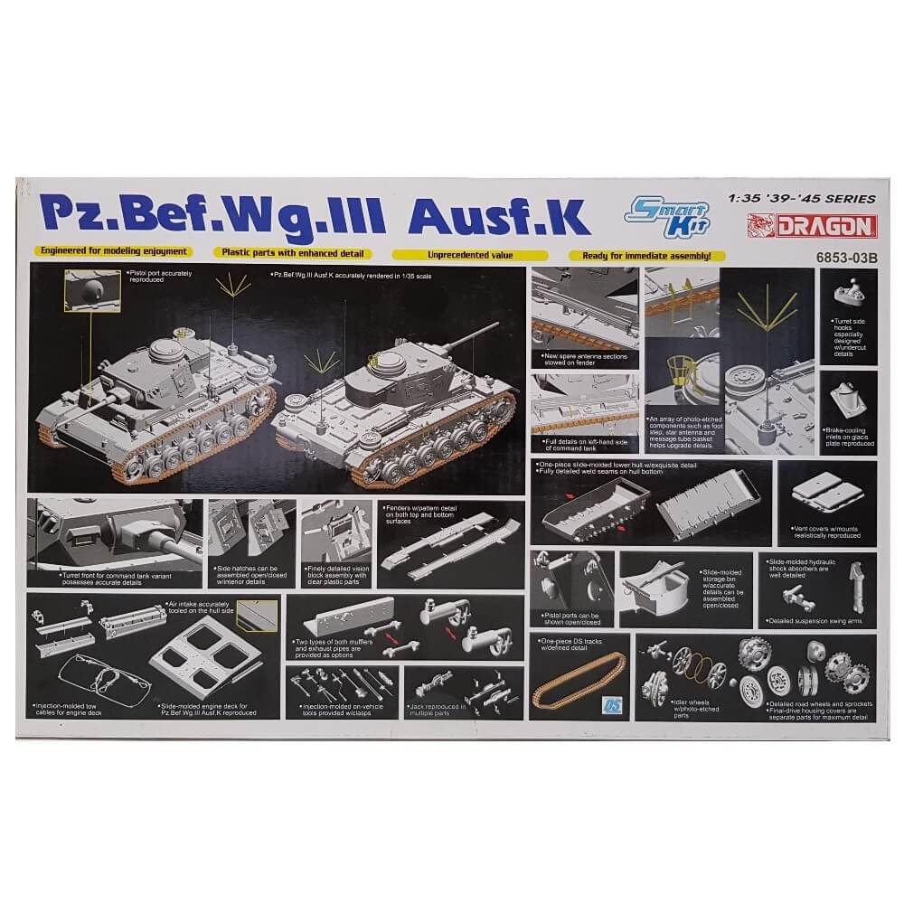 1:35 Pz.Bef.Wg. III Ausf. K - DRAGON