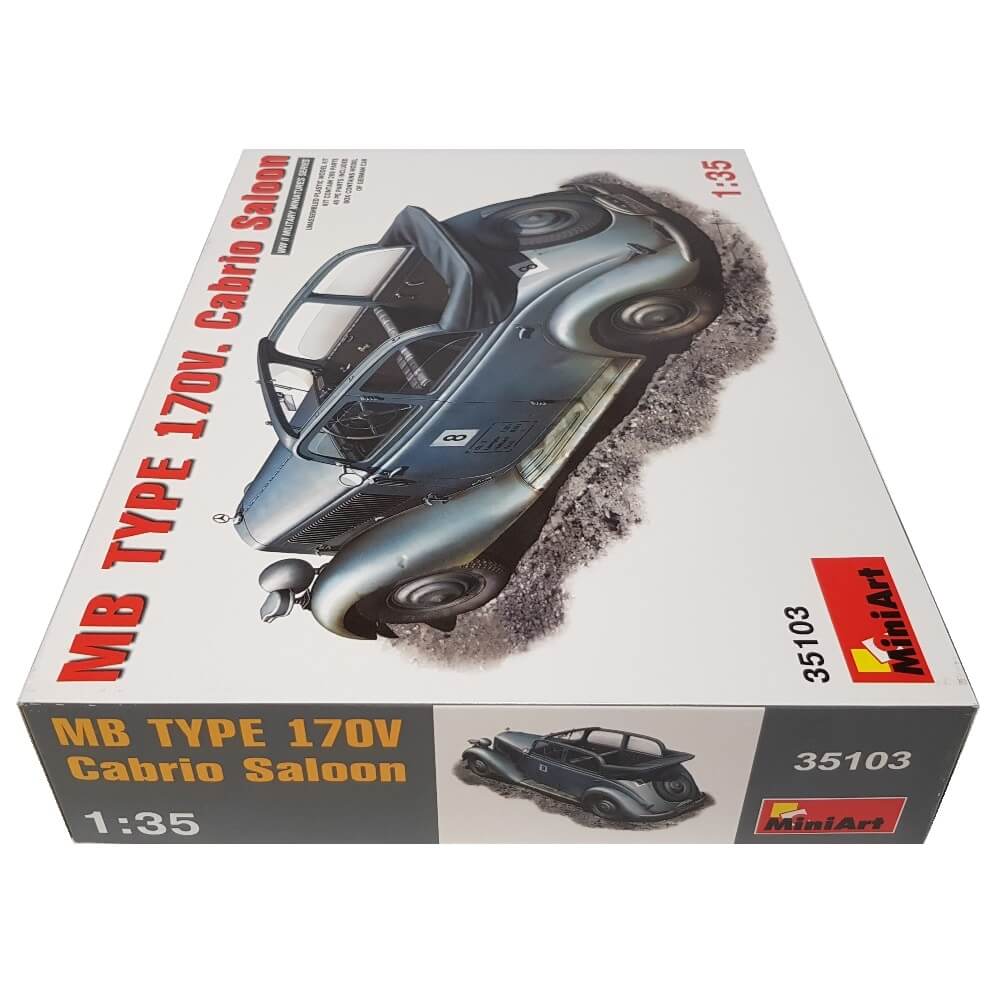 1:35 German MB Type 170V. Cabrio Saloon - MINIART
