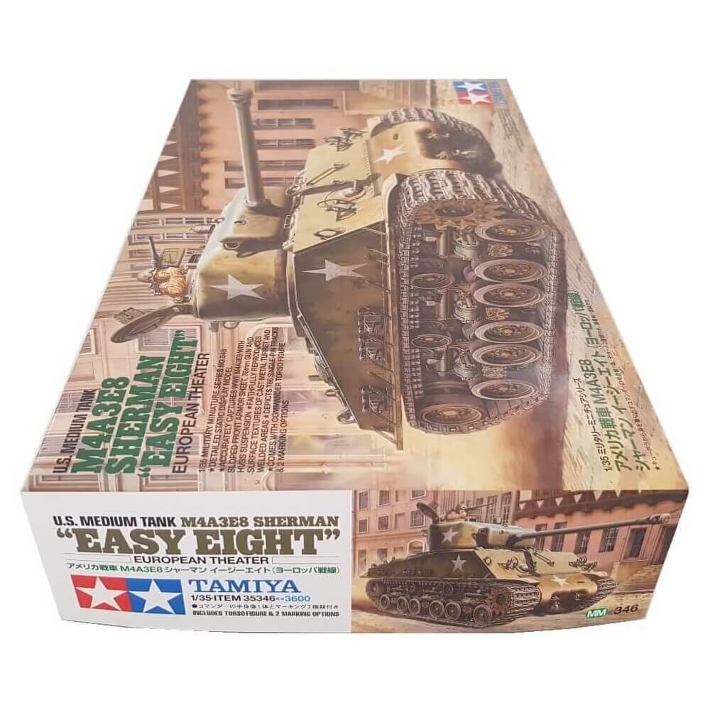 1:35 US Medium Tank M4A3E8 Sherman EASY EIGHT European Theater - TAMIYA