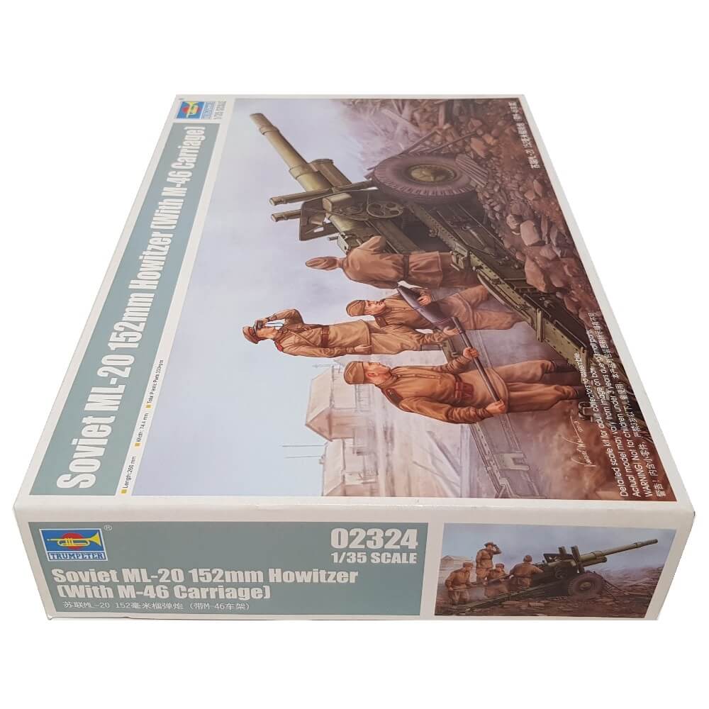 1:35 Soviet ML-20 152mm Howitzer with M-46 Carriage - TRUMPETER