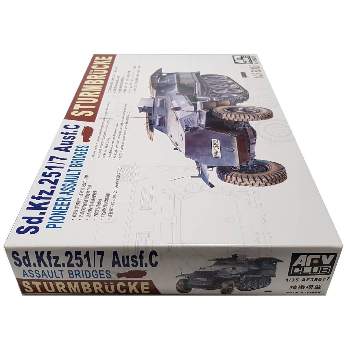 1:35 Sd.Kfz. 251/7 Ausf. C Sturmbrucke - AFV CLUB