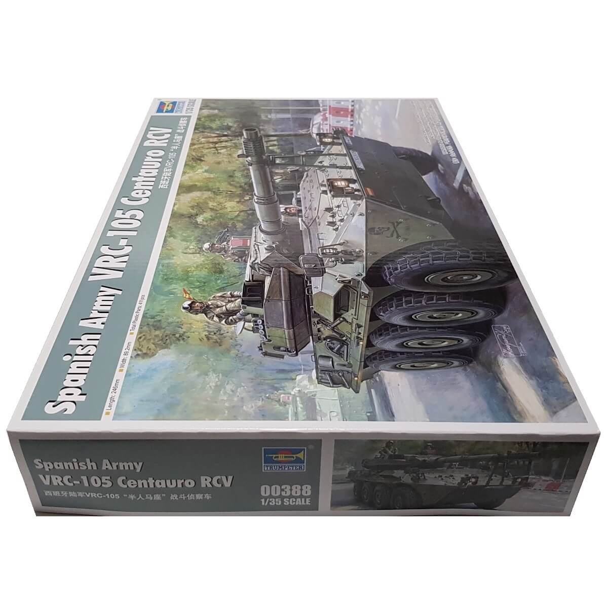 1:35 Spanish Army VRC-105 Centauro RCV - TRUMPETER