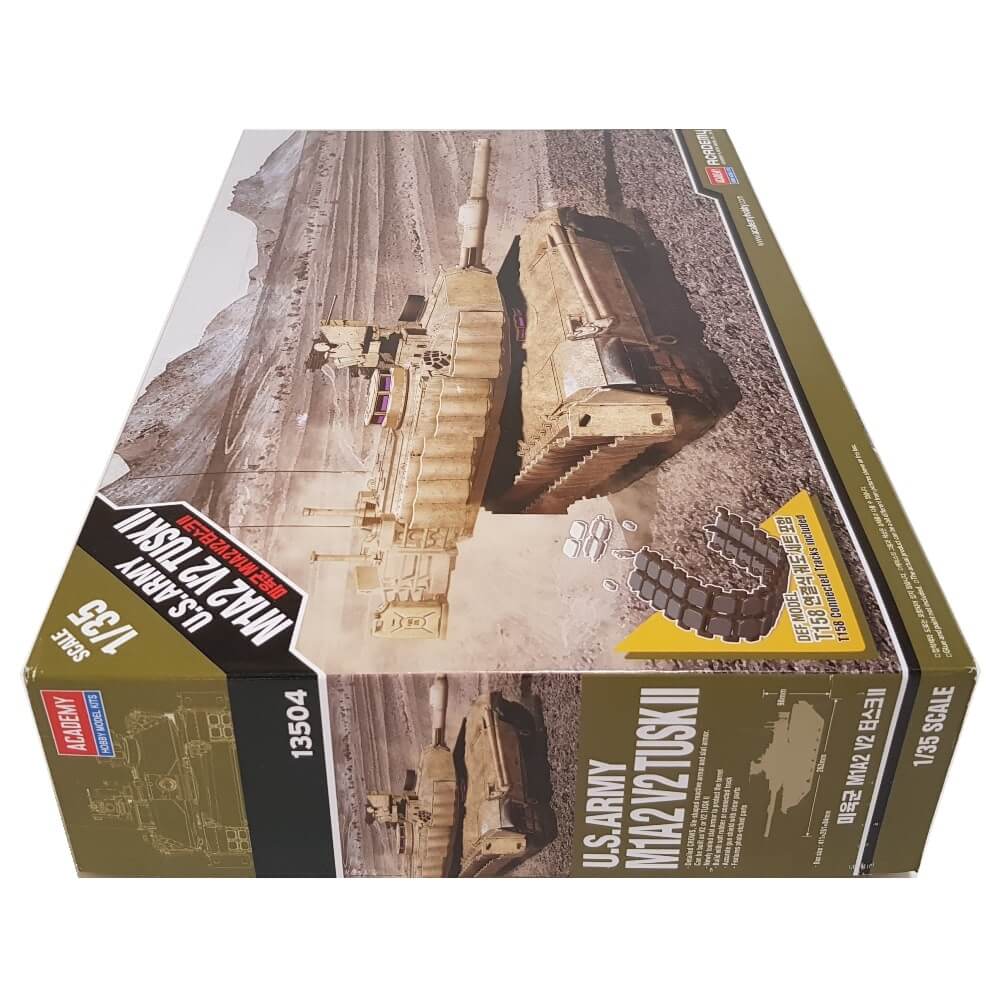 1:35 US Army M1A2 V2 TUSK II - ACADEMY