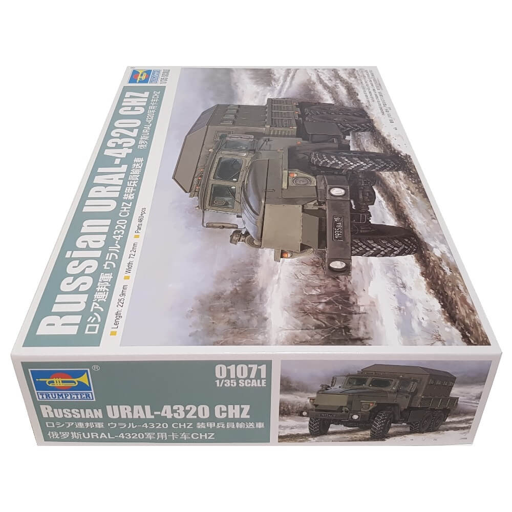 1:35 Russian URAL-4320 CHZ - TRUMPETER