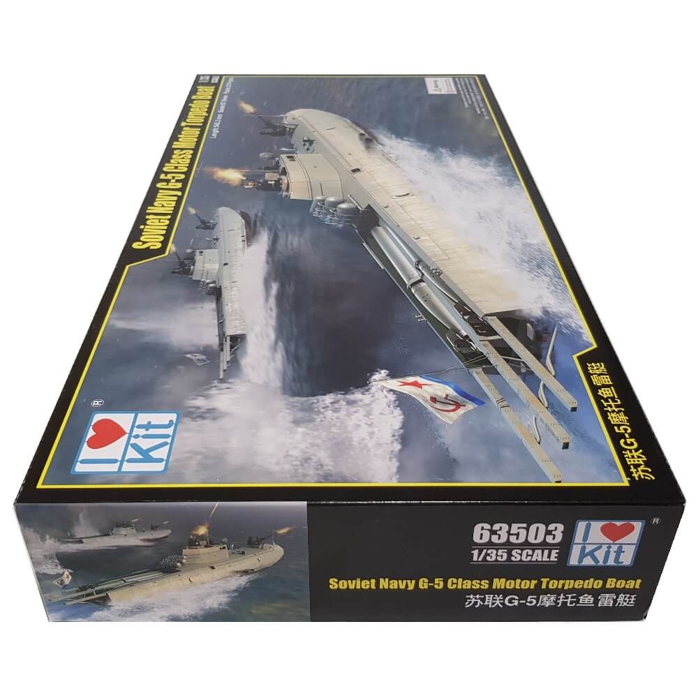 1:35 Soviet Navy G-5 Class Motor Torpedo Boat - I LOVE KIT
