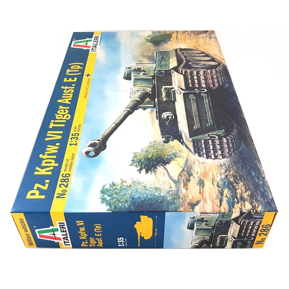 1:35 German TIGER I Pz. Kpfw. VI  Ausf. E (Tp) Tank - ITALERI