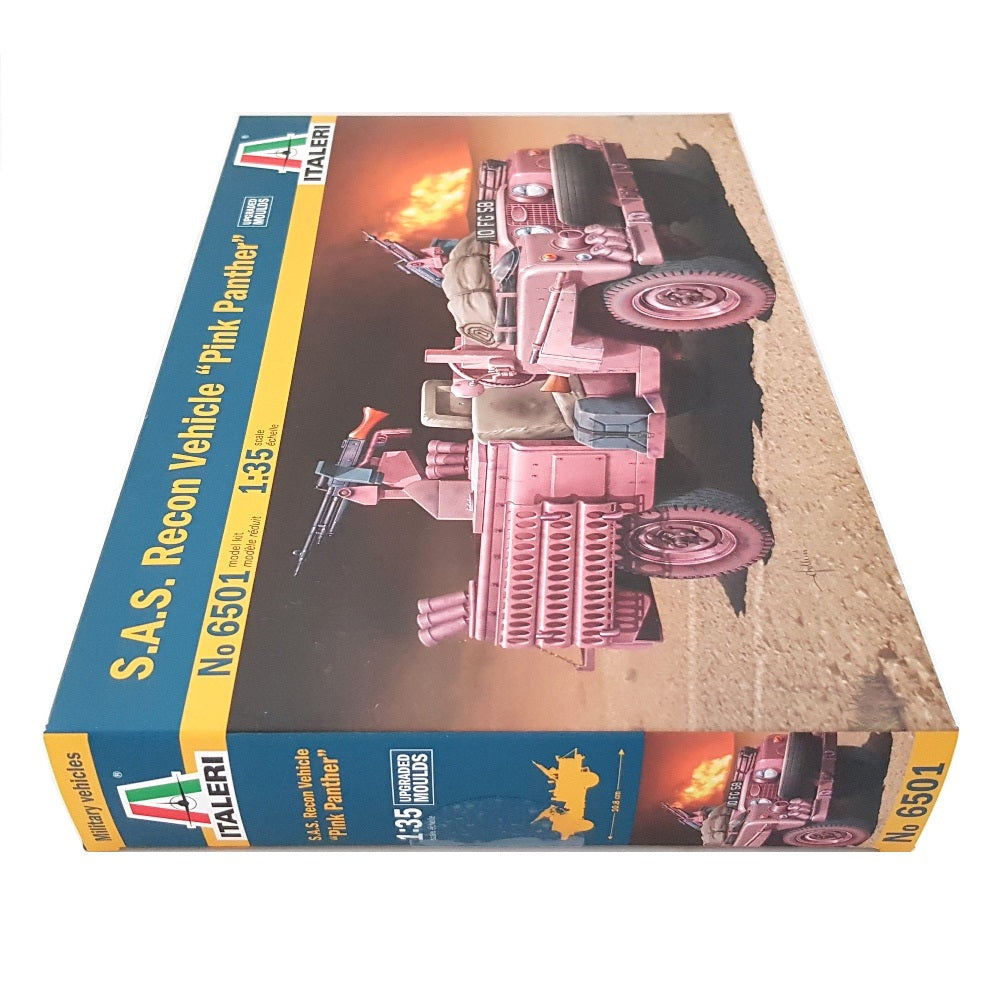 1:35 British SAS Recon Vehicle PINK PANTHER - ITALERI