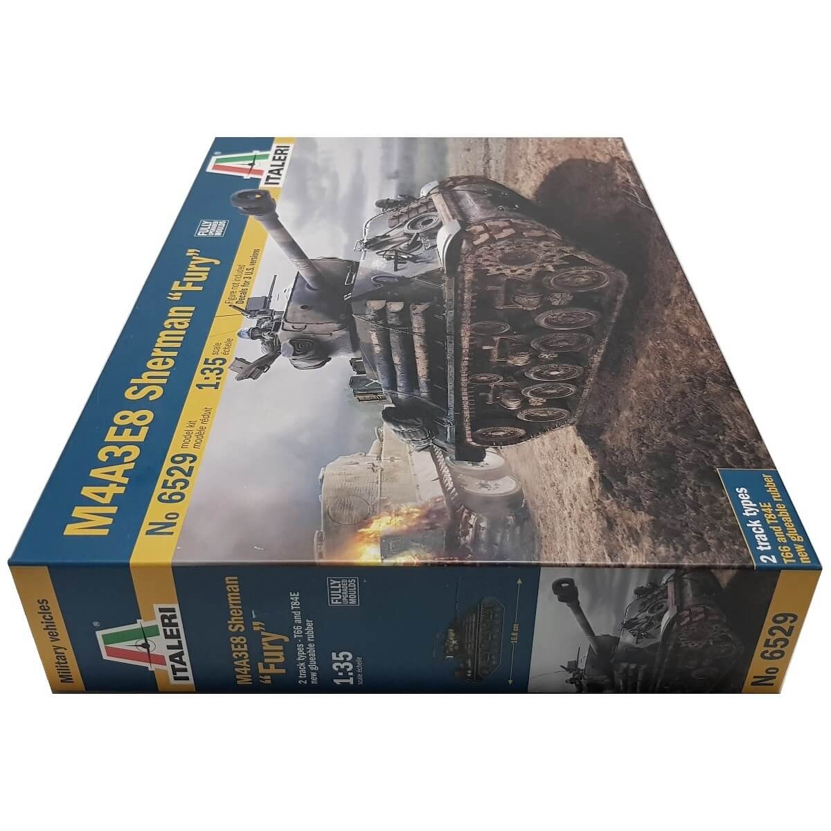 1:35 US Army M4A3E8 SHERMAN Medium Tank FURY - ITALERI