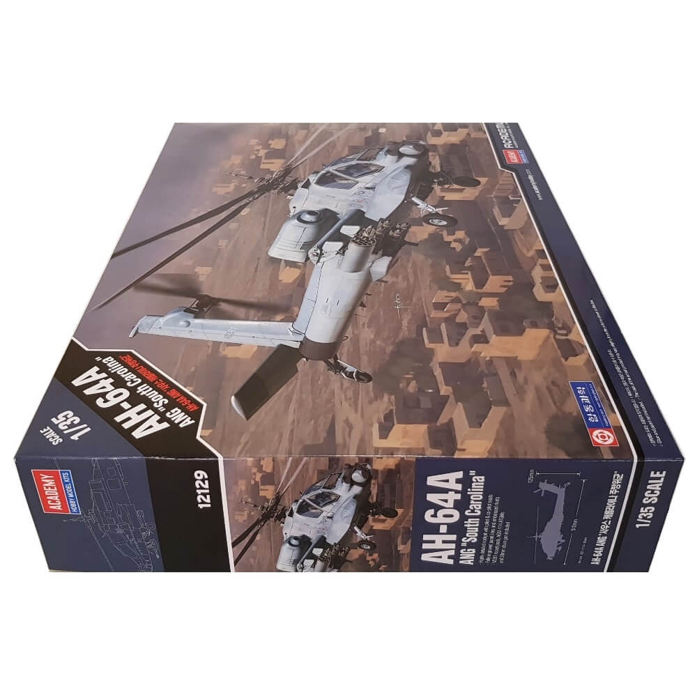 1:35 AH-64A ANG Helicopter South Carolina - ACADEMY