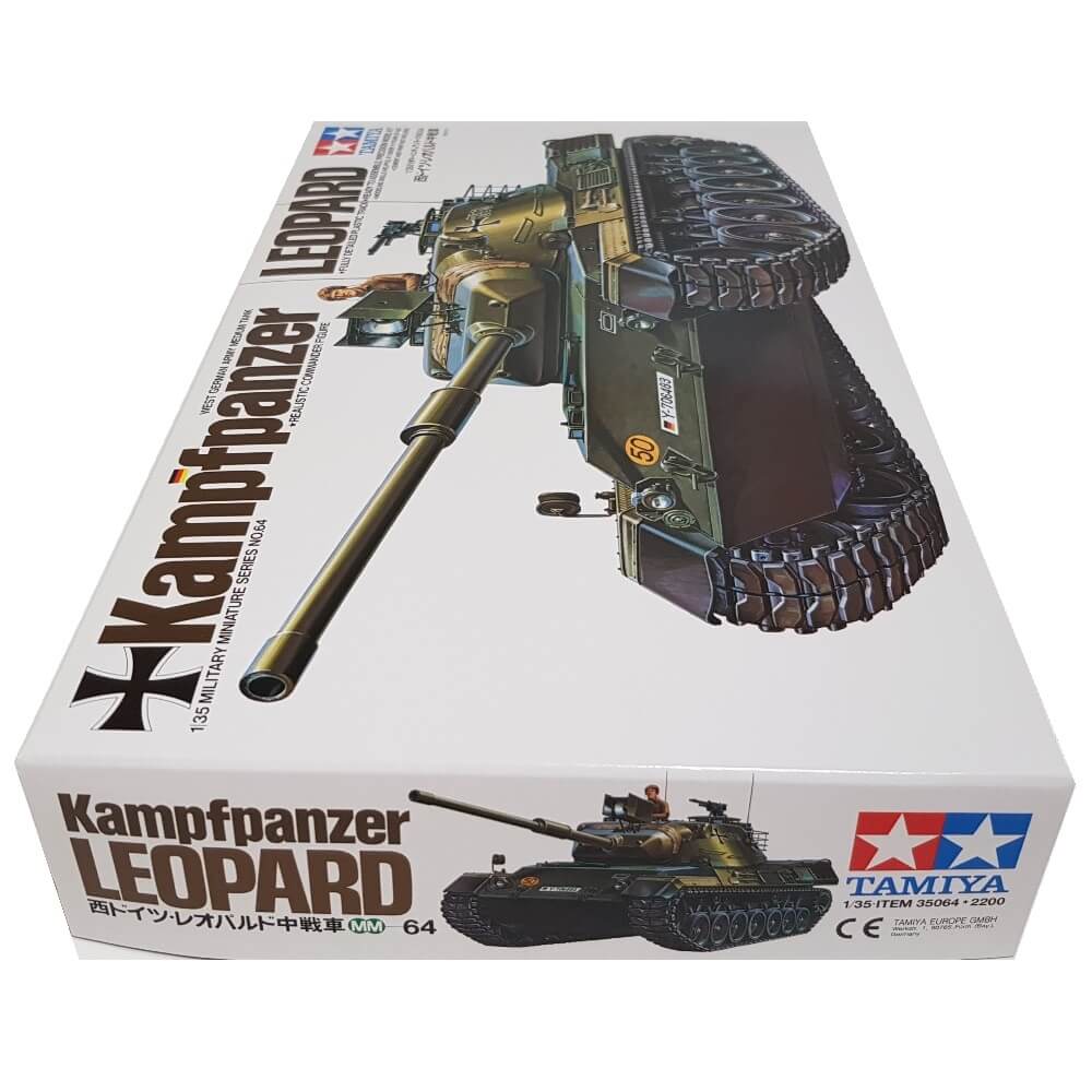 1:35 West German Army Medium Tank Kampfpanzer Leopard - TAMIYA