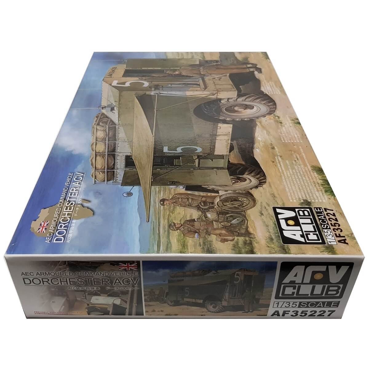 1:35 AEC Armoured Command Vehicle Dorchester ACV - AFV CLUB