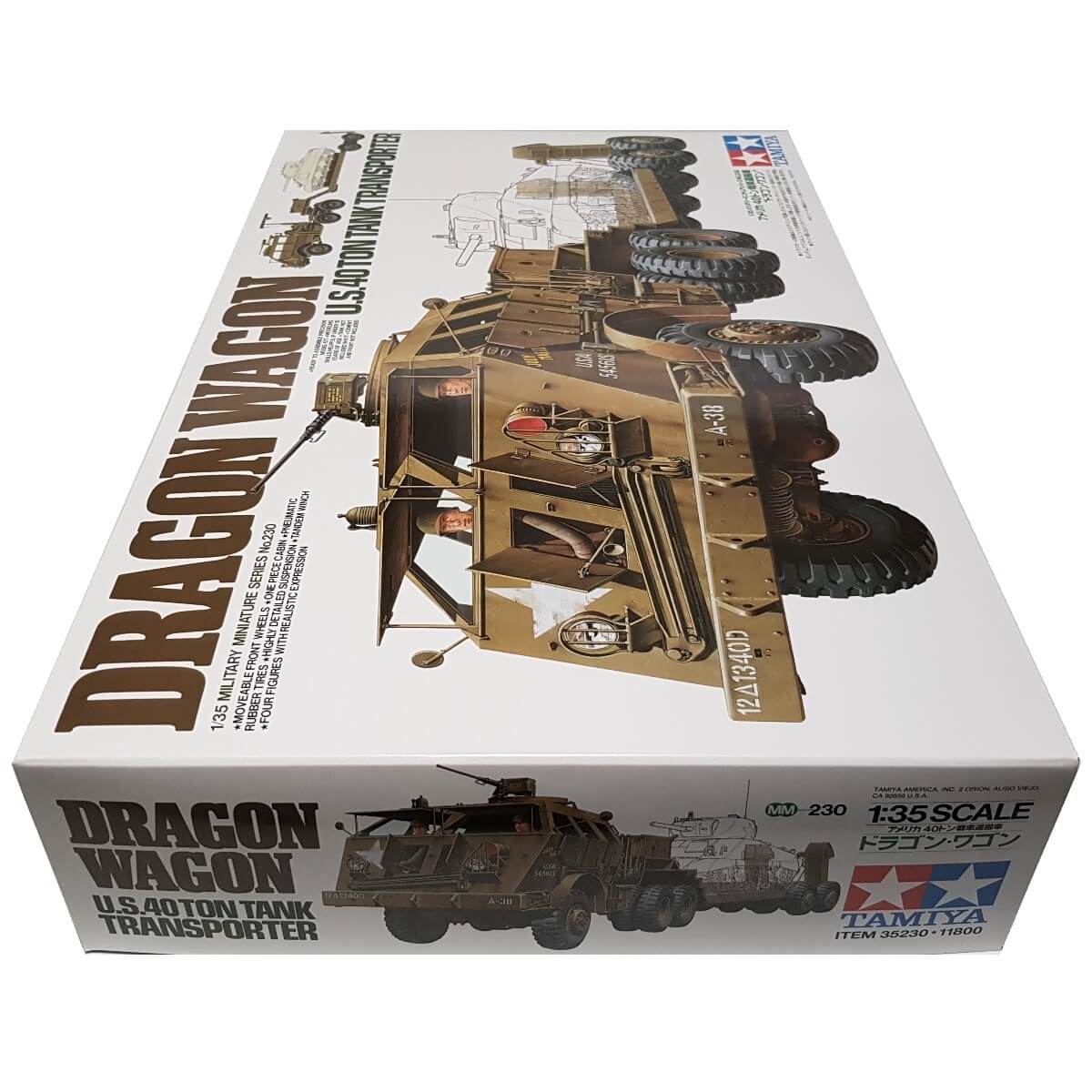 1:35 Dragon Wagon US 40 Ton Tank Transporter - TAMIYA