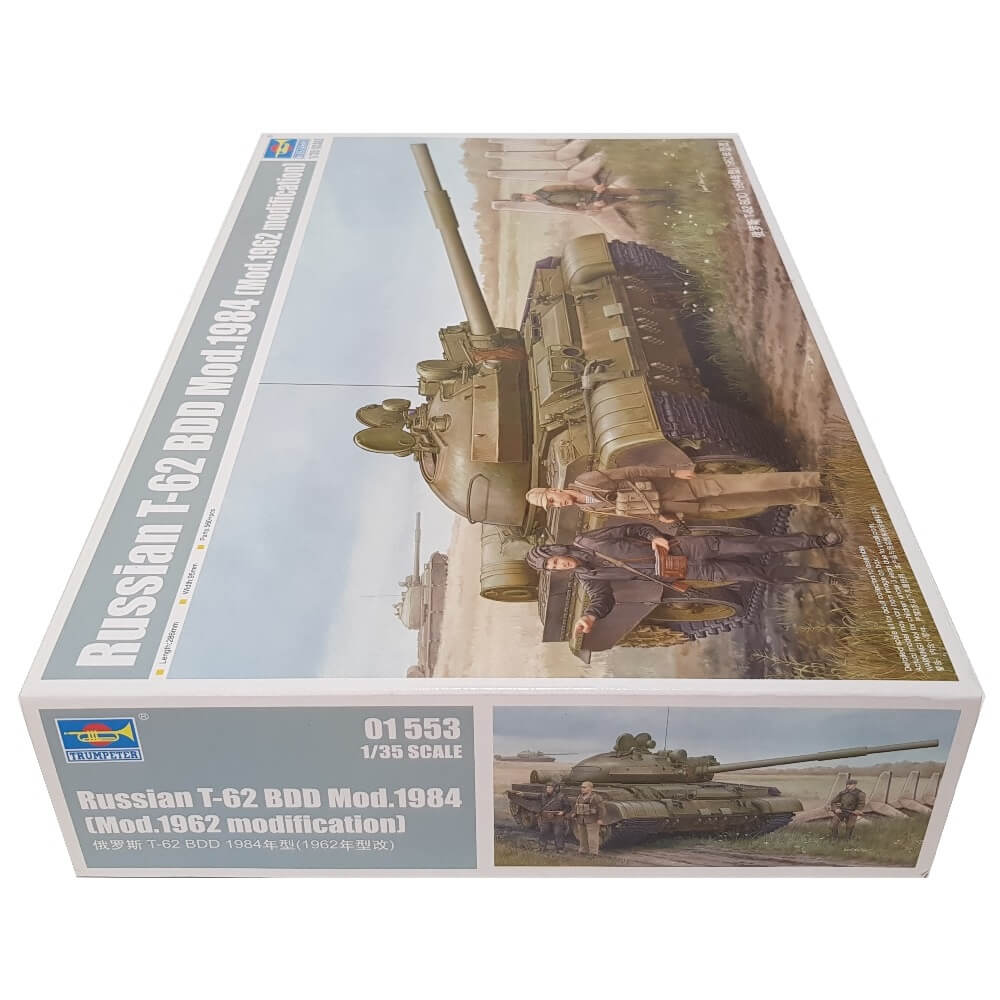 1:35 Russian T-62 BDD Mod.1984 / Mod.1962 modification - TRUMPETER
