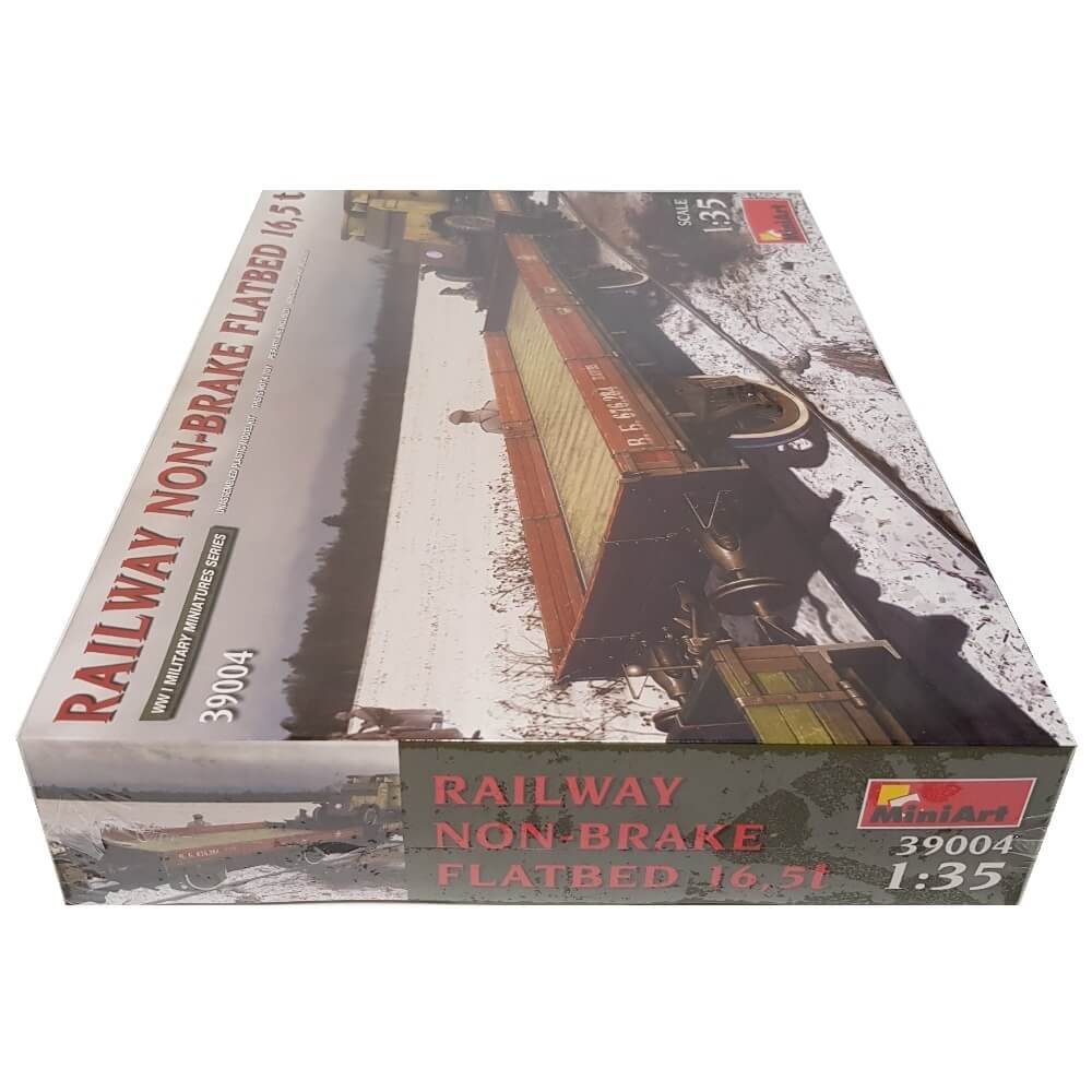 1:35 Railway Non-Brake Flatbed 16.5 t - MINIART