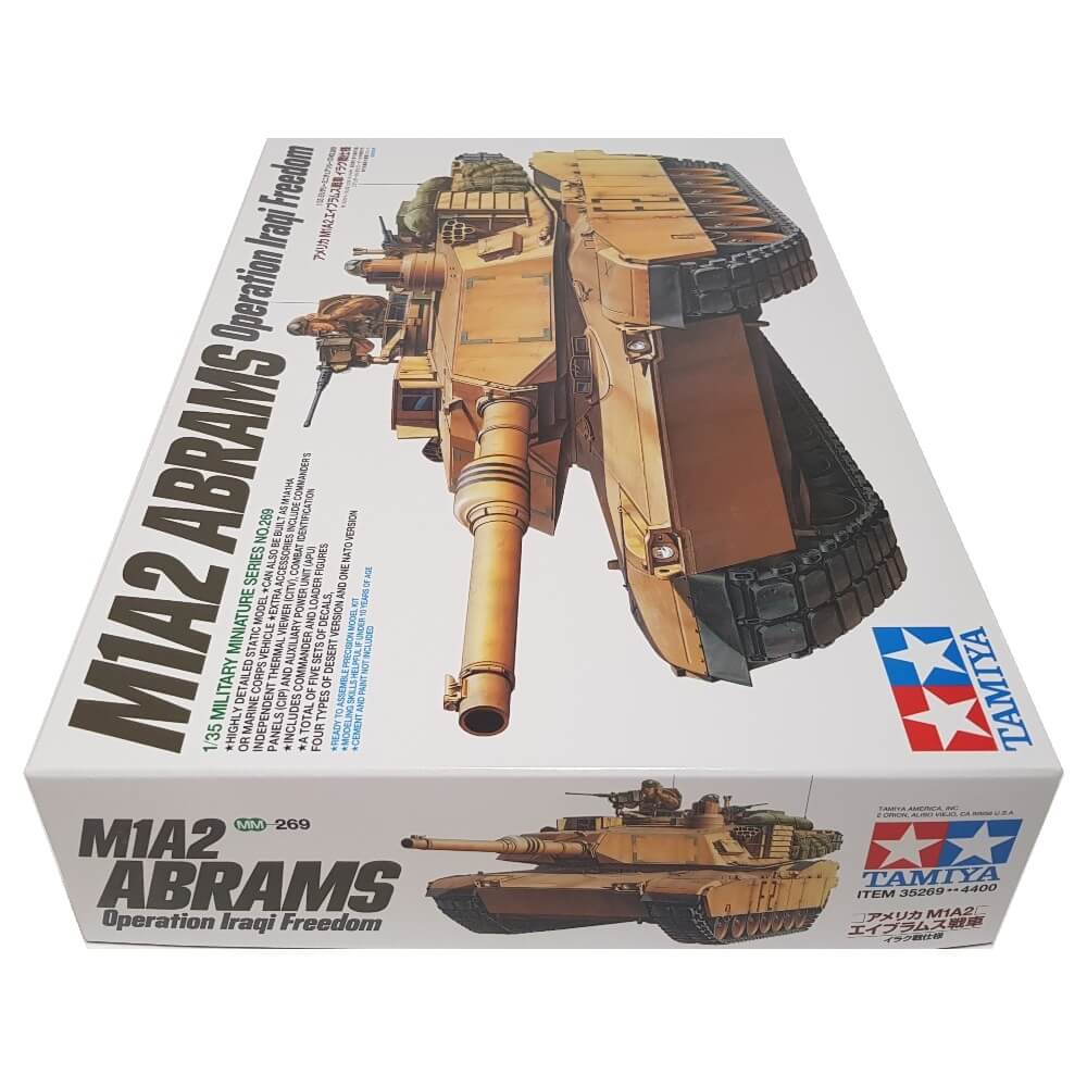 1:35 US M1A2 Abrams Operation Iraqi Freedom - TAMIYA