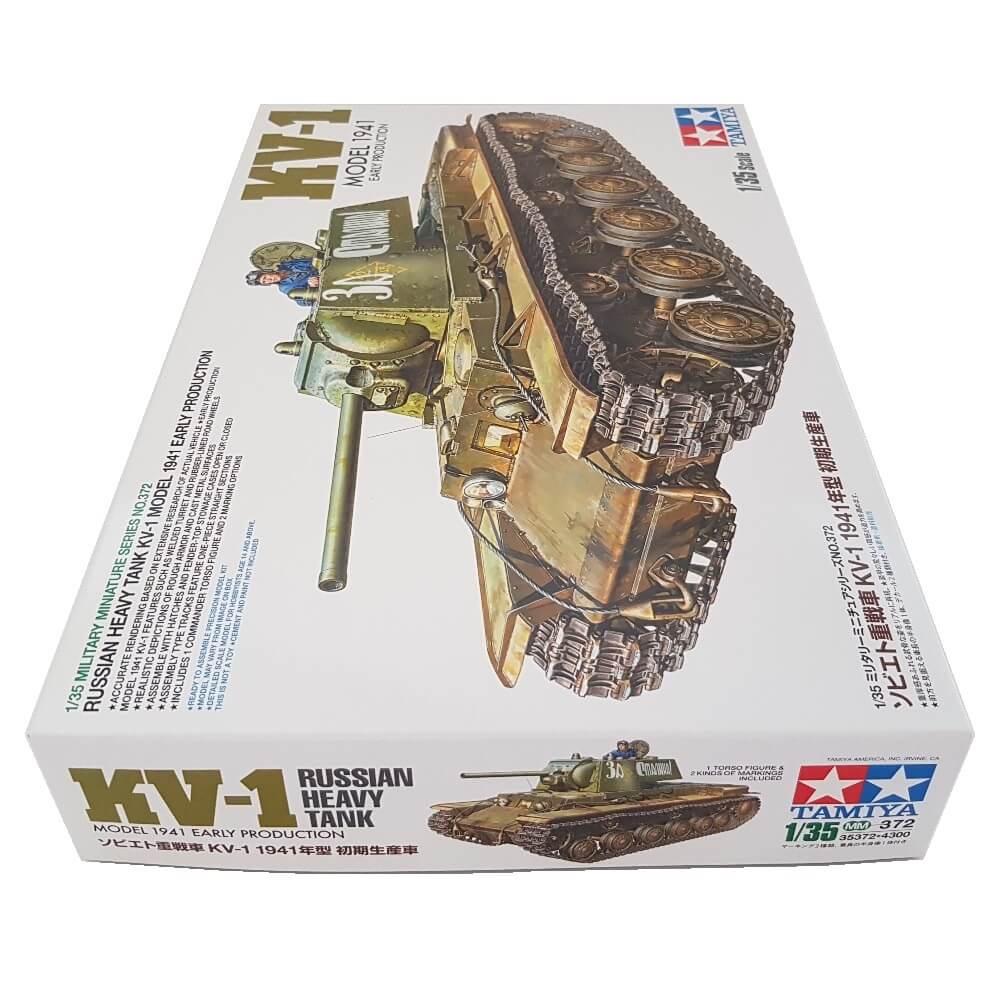 1:35 Russian Heavy Tank KV-1 Model 1941 Early Production - TAMIYA