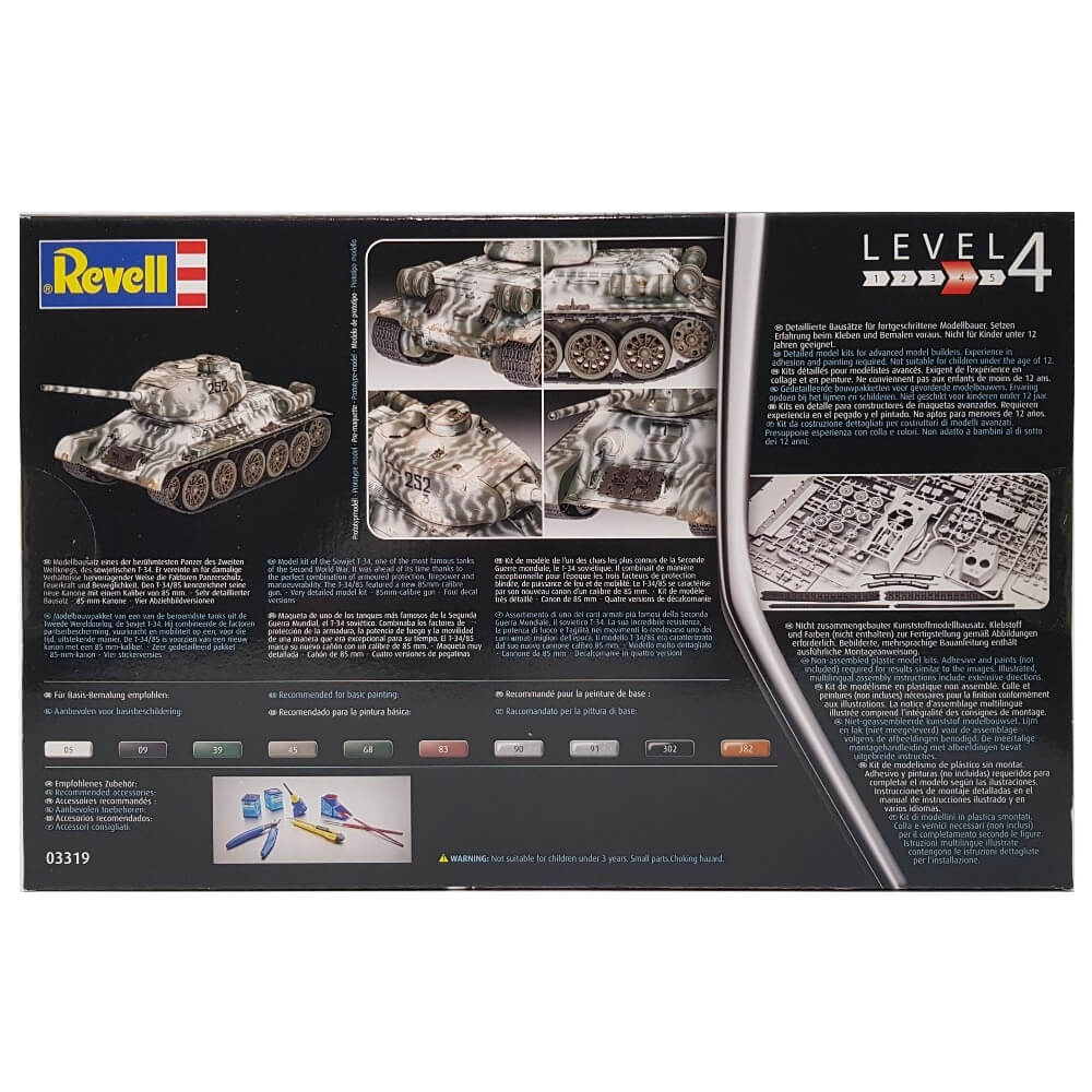 1:35 Soviet T-34/85 - REVELL