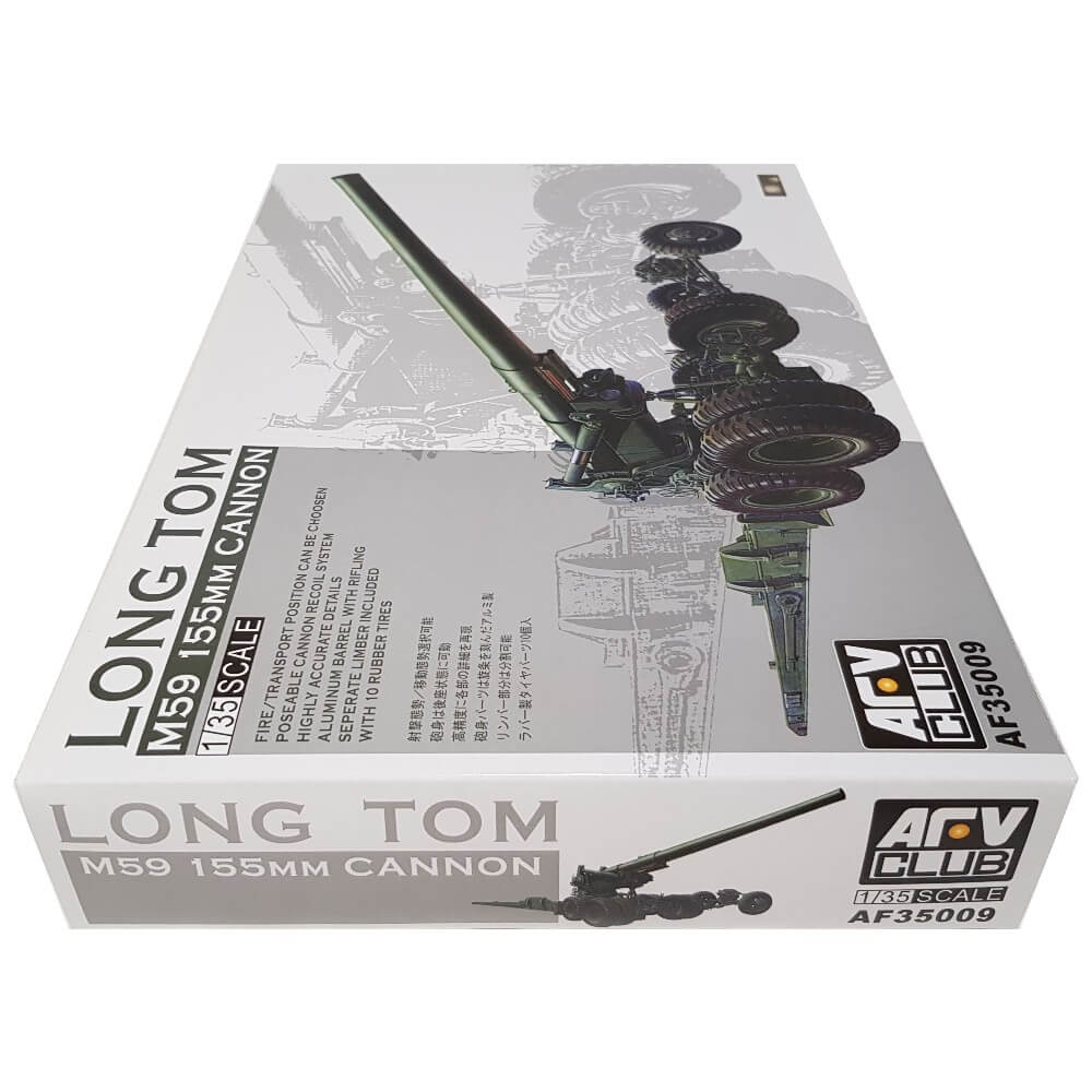 1:35 Long Tom M59 155 mm Cannon - AFV CLUB