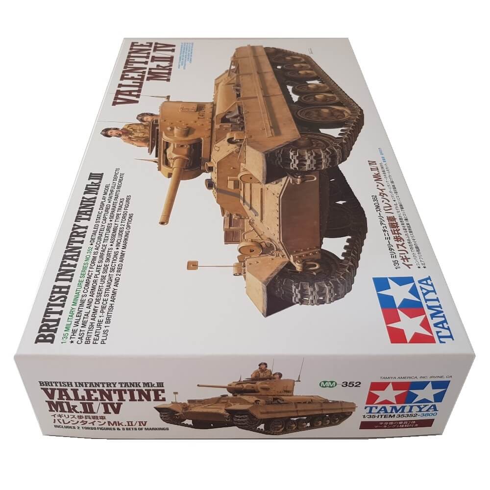 1:35 British Infantry Tank Mk.III VALENTINE Mk.II/IV - TAMIYA