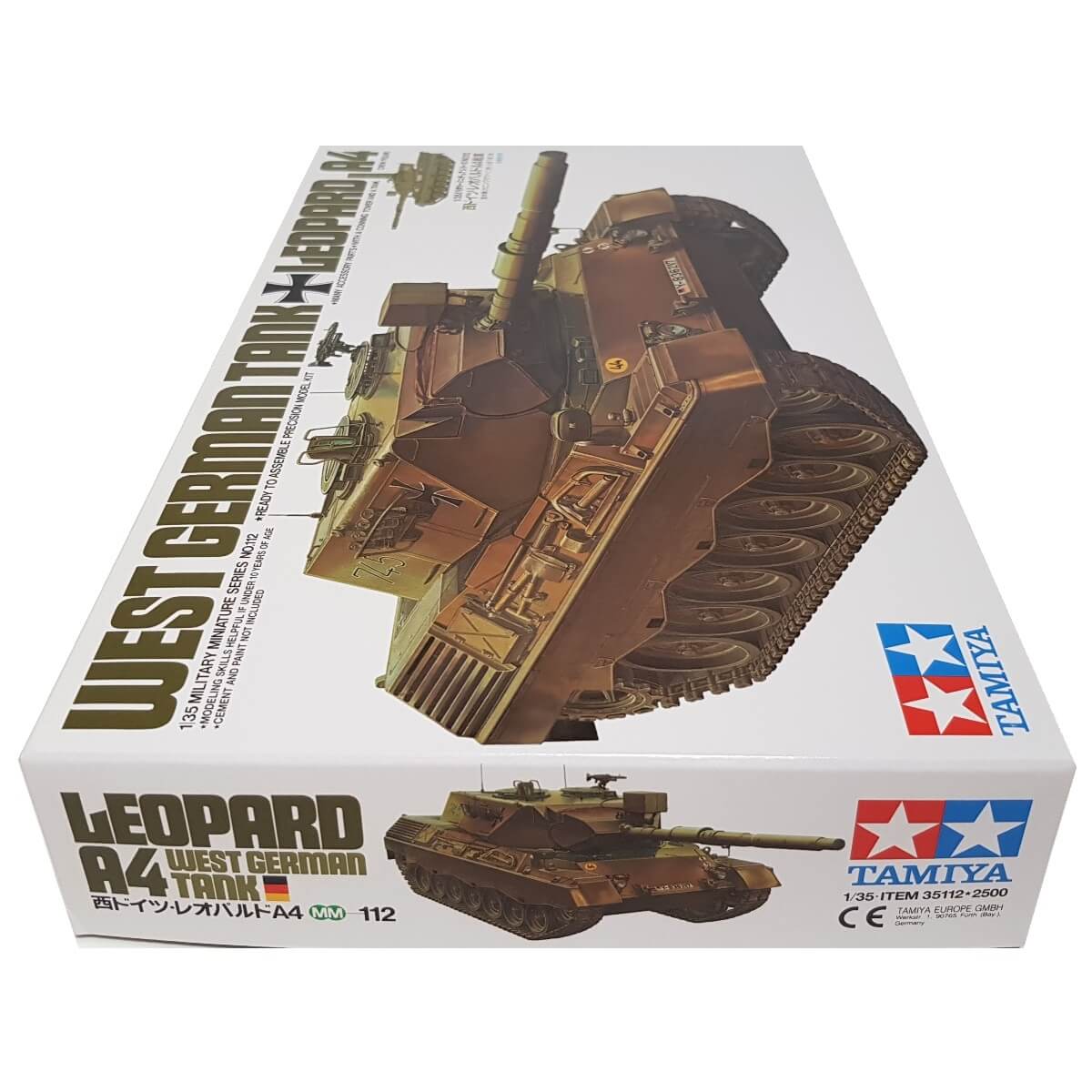 1:35 West German Tank Leopard A4 - TAMIYA