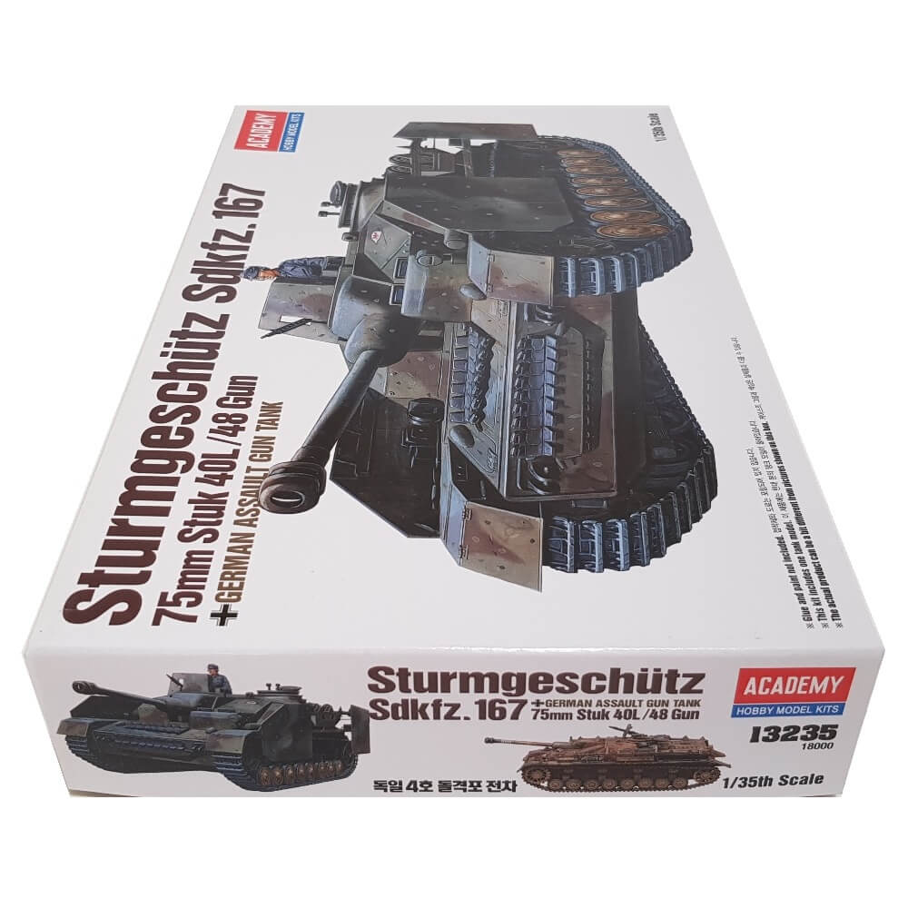 1:35 German Sturmgeschutz Sd.Kfz. 167 75mm Stuk 40L/48 Gun - ACADEMY
