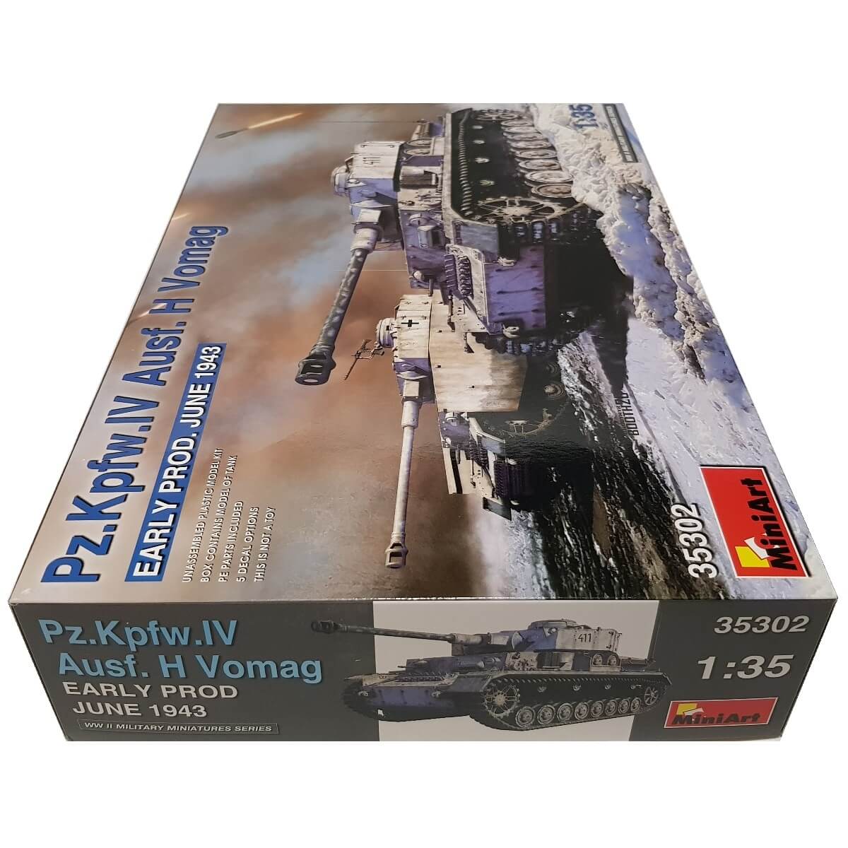 1:35 Pz.Kpfw. IV Ausf. H Vomag Early Prod - June 1943 - MINIART