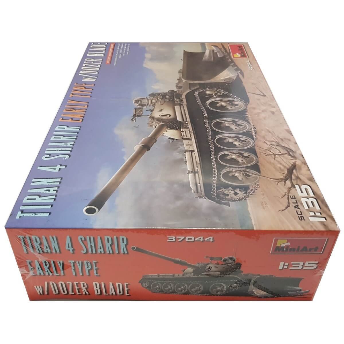 1:35 Tiran 4 Sharir Early Type with Dozer Blade - MINIART