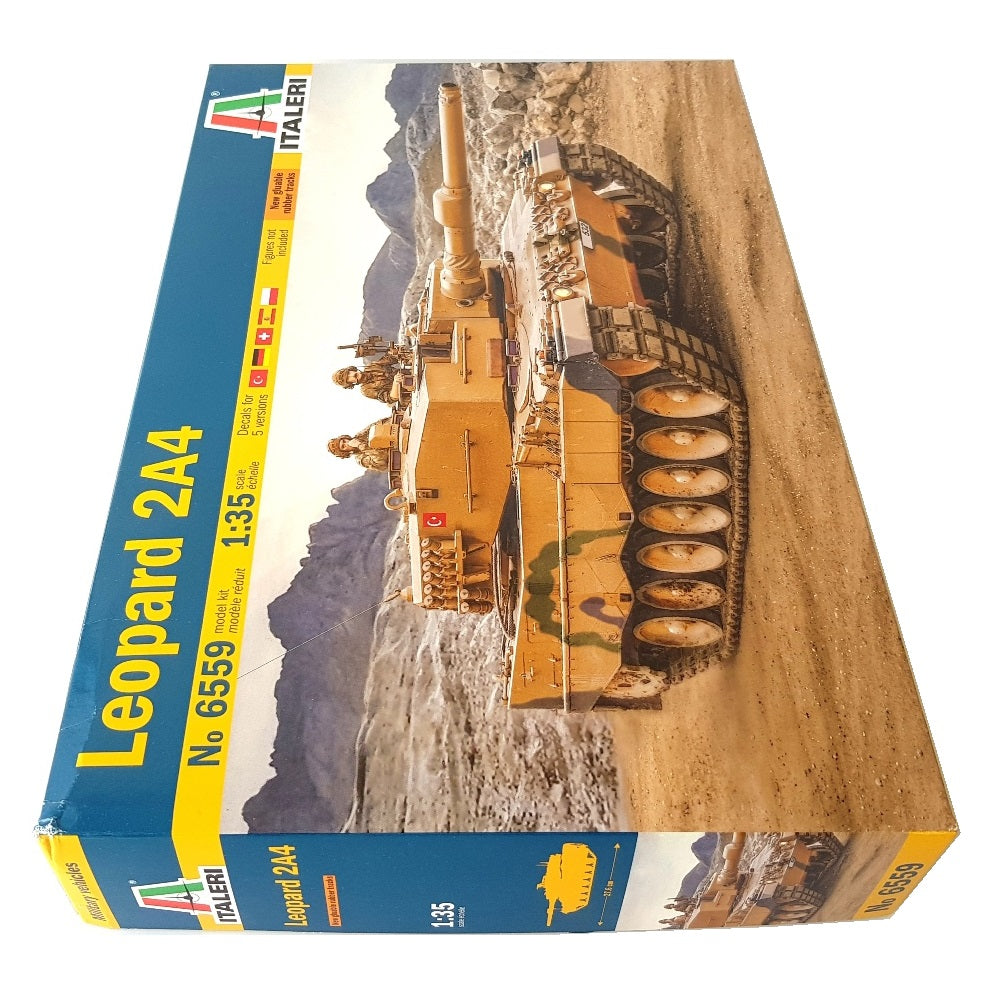 1:35 German LEOPARD 2A4 Tank - ITALERI