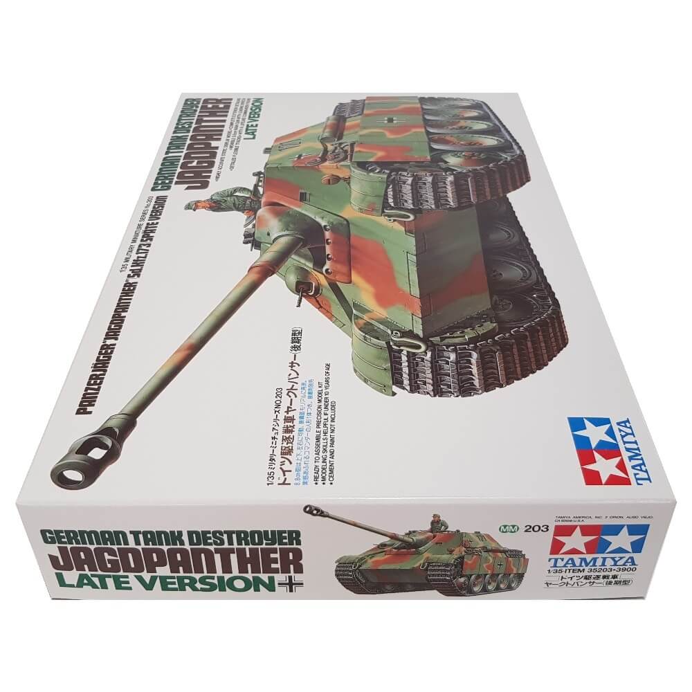 1:35 German Sd.Kfz. 173 JAGDPANTHER Tank Destroyer - Late Version - TAMIYA