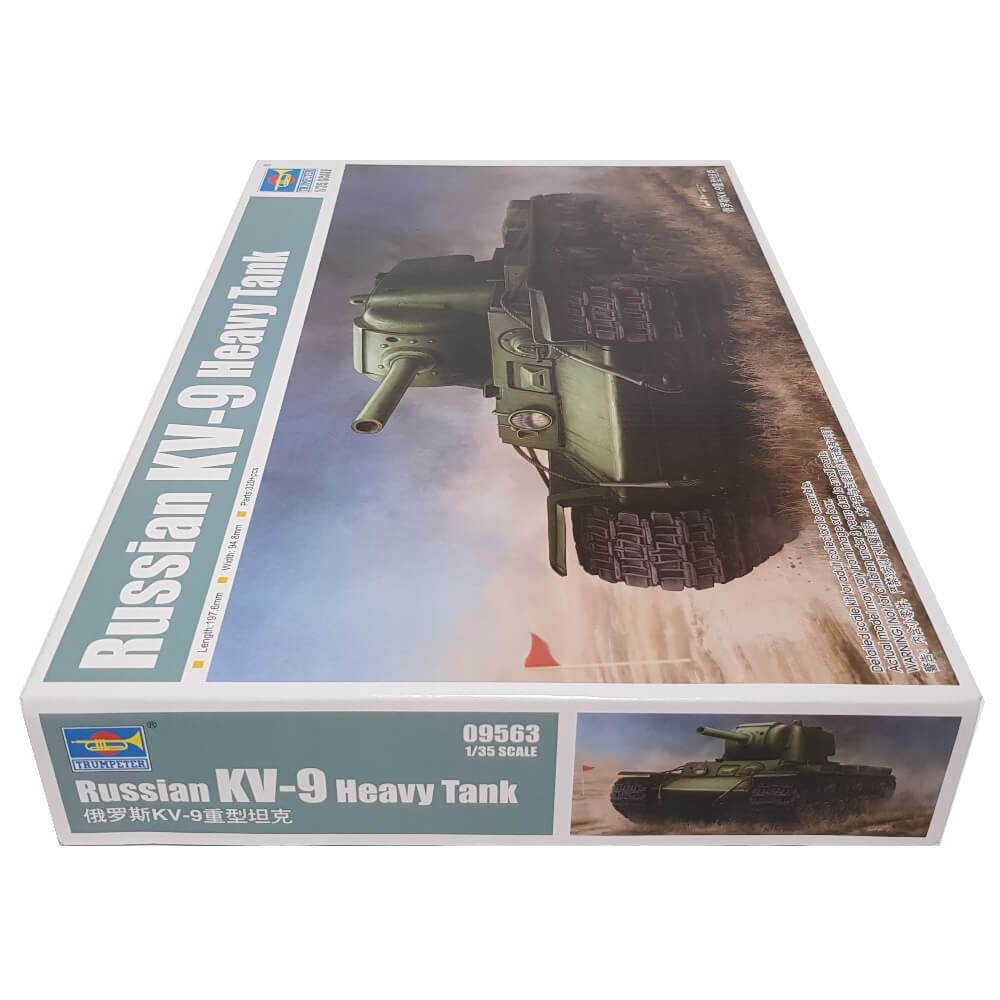 1:35 Russian KV-9 Heavy Tank - TRUMPETER
