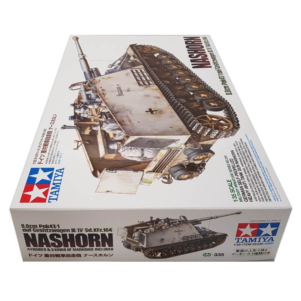 1:35 German Self-Propelled Heavy Anti-Tank Gun NASHORN Sd.Kfz. 164 - TAMIYA