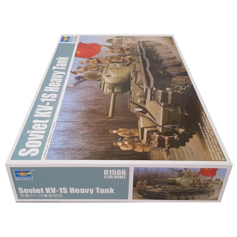 1:35 Soviet KV-1S Heavy Tank - TRUMPETER