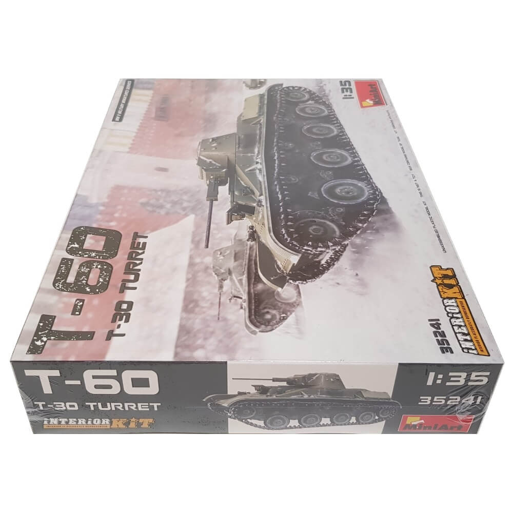 1:35 Soviet T-60 Light Tank with T-30 Turret - Interior Kit - MINIART