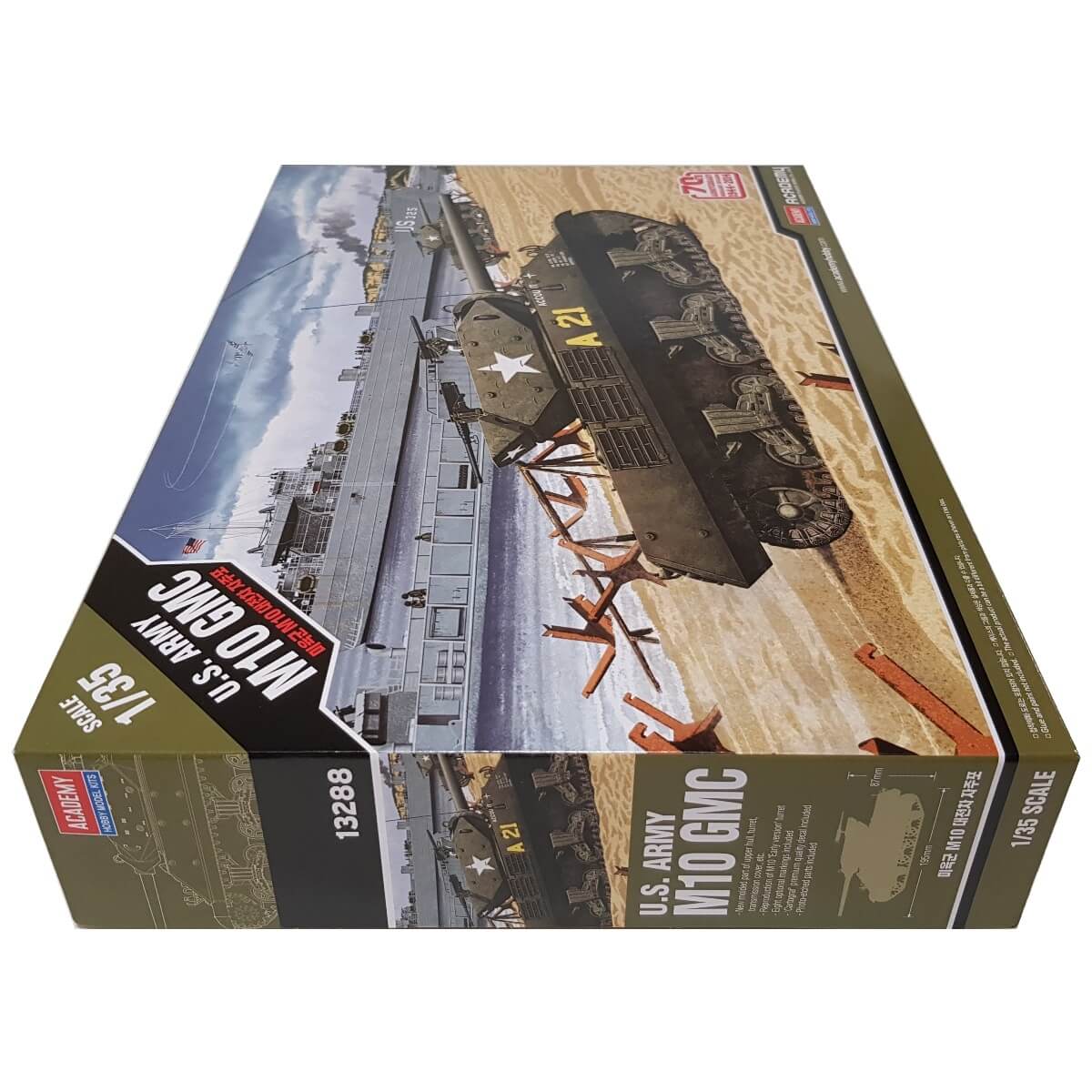 1:35 US Army M10 GMC 70th anniversary Normandy invasion 1944 - ACADEMY
