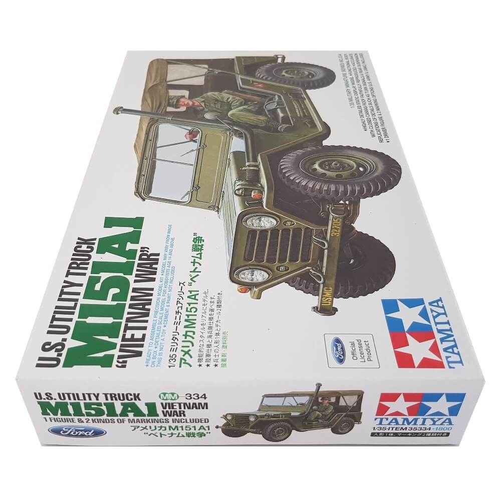1:35 US Army Utility Truck M151A1 Vietnam War - TAMIYA