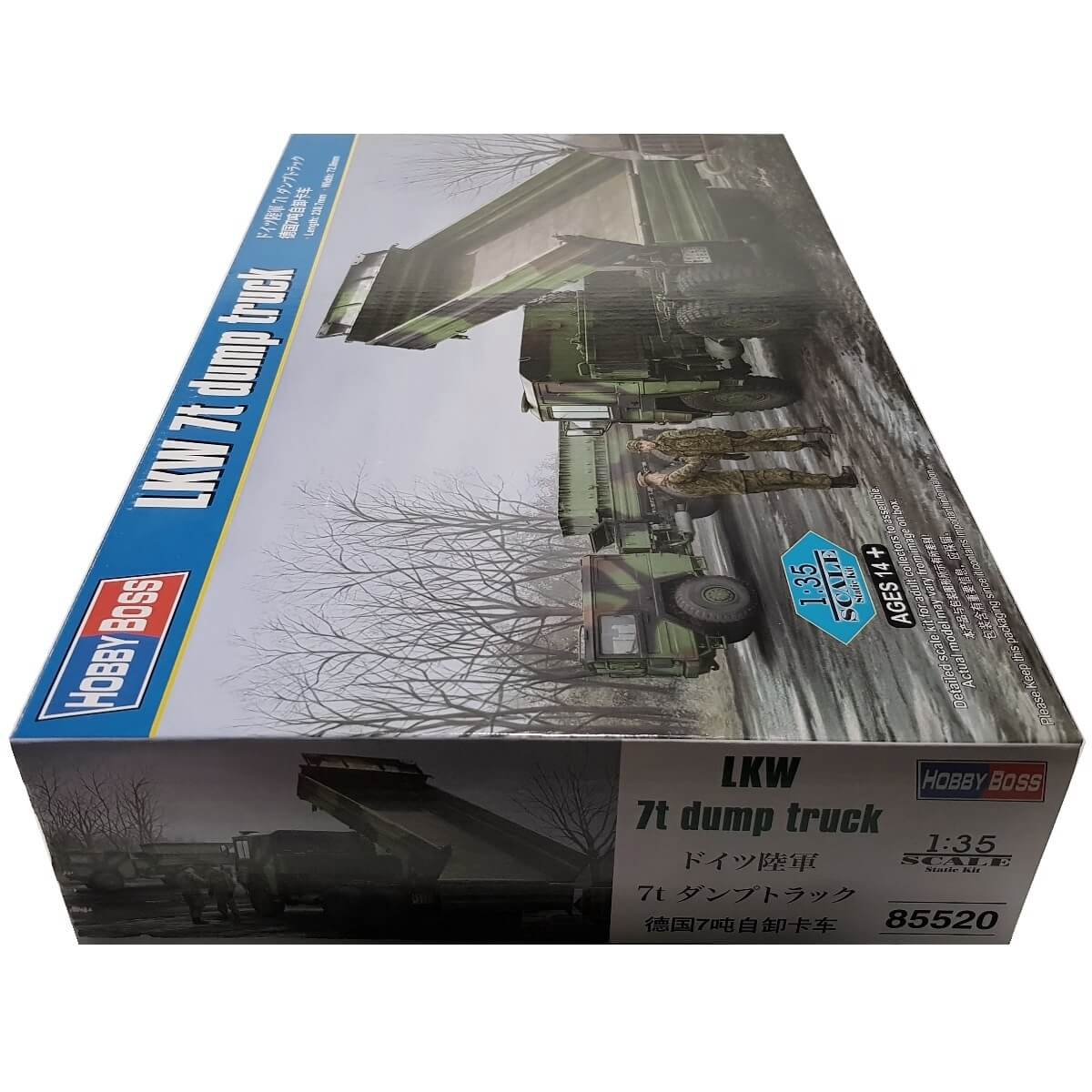 1:35 LKW 7t Dump Truck - HOBBY BOSS