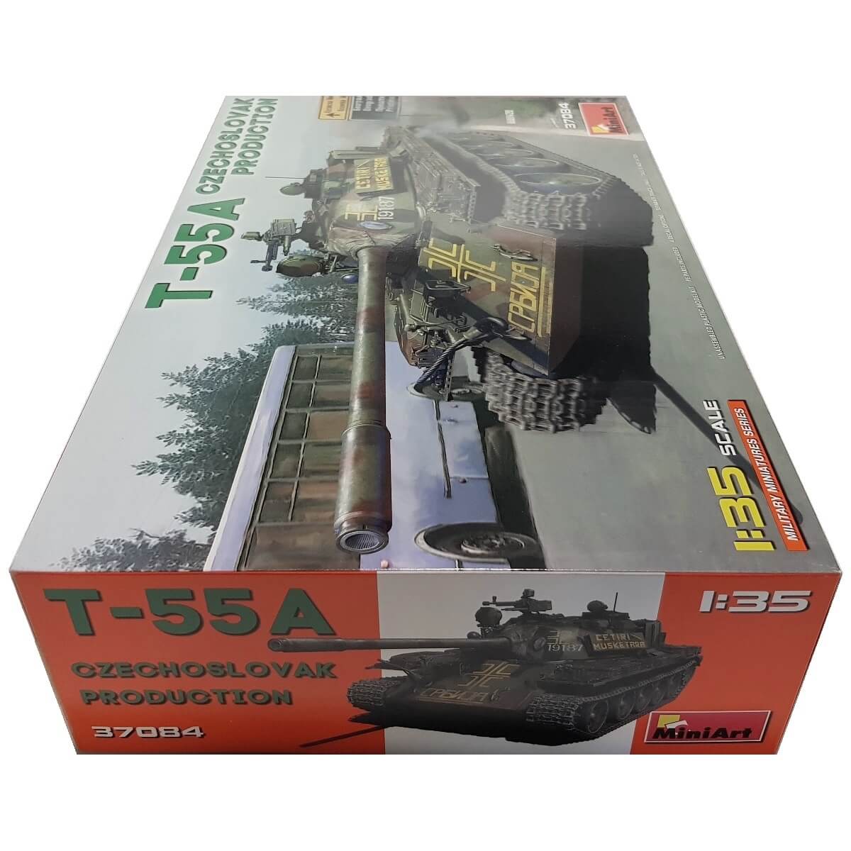 1:35 T-55A Czechoslovak Production - MINIART