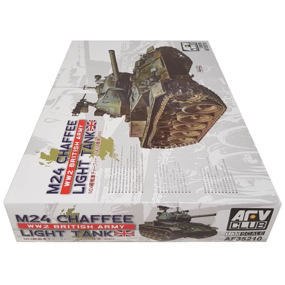 1:35 M24 Chaffee Light Tank WW2 British Army Version - AFV CLUB